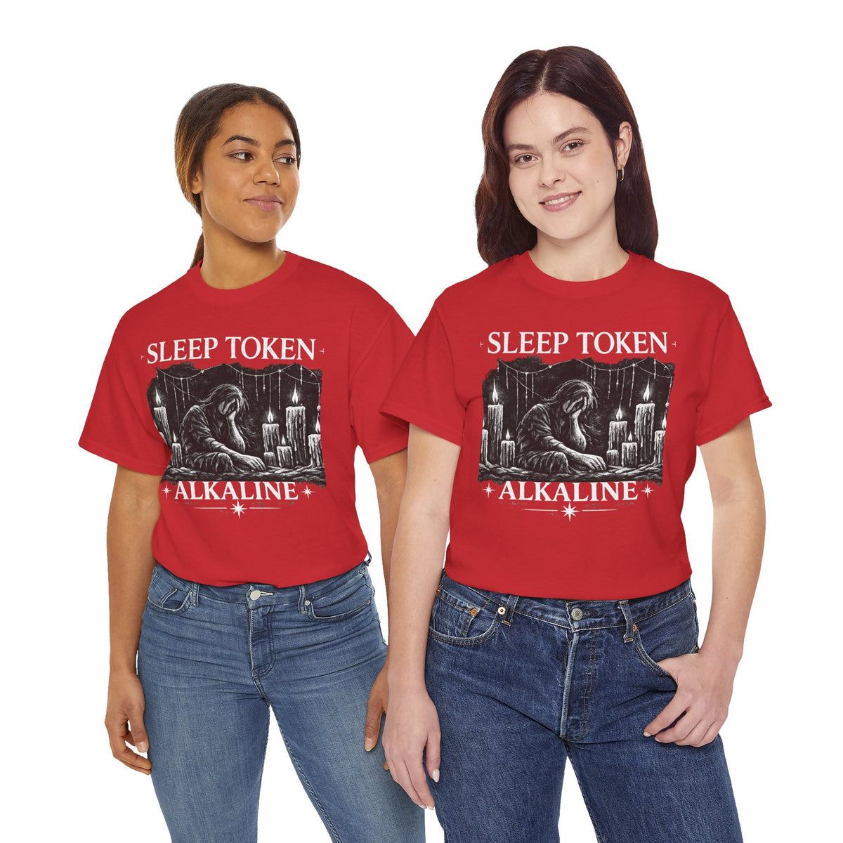 Sleep Token Alkaline Shirt Gothic Alternative Band Inspired Graphic Tee Unisex Heavy Cotton T Shirt Metal Music Fan Gift