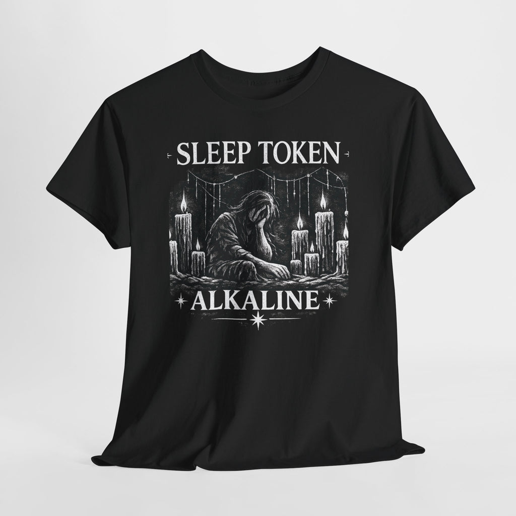 Sleep Token Alkaline Shirt Gothic Alternative Band Inspired Graphic Tee Unisex Heavy Cotton T Shirt Metal Music Fan Gift