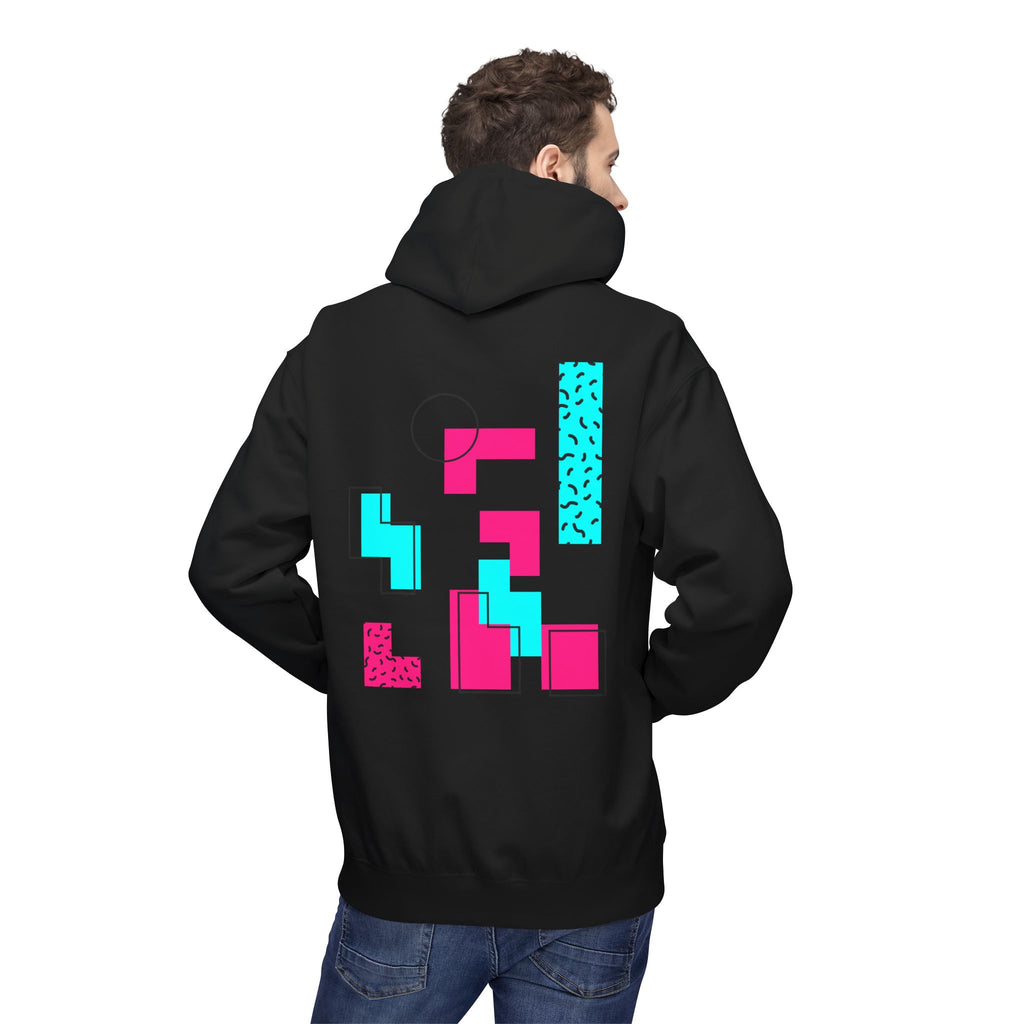 80s Machine Hoodie Retro Neon Sweatshirt Vintage 1980s Graphic Hoodie Aesthetic Streetwear Gift