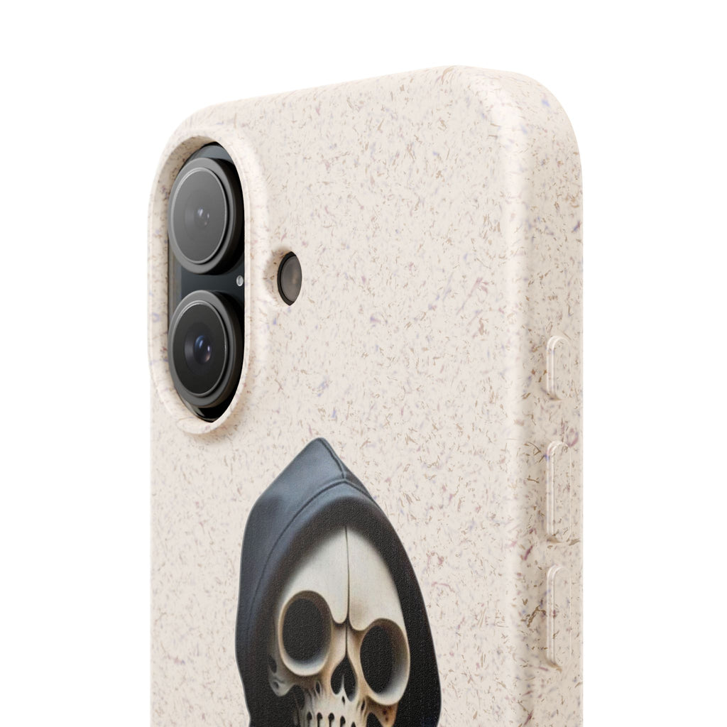 Skull Style Daily Protection Eco-Friendly Phone Case | Tough Shock-Resistant Biodegradable Cover