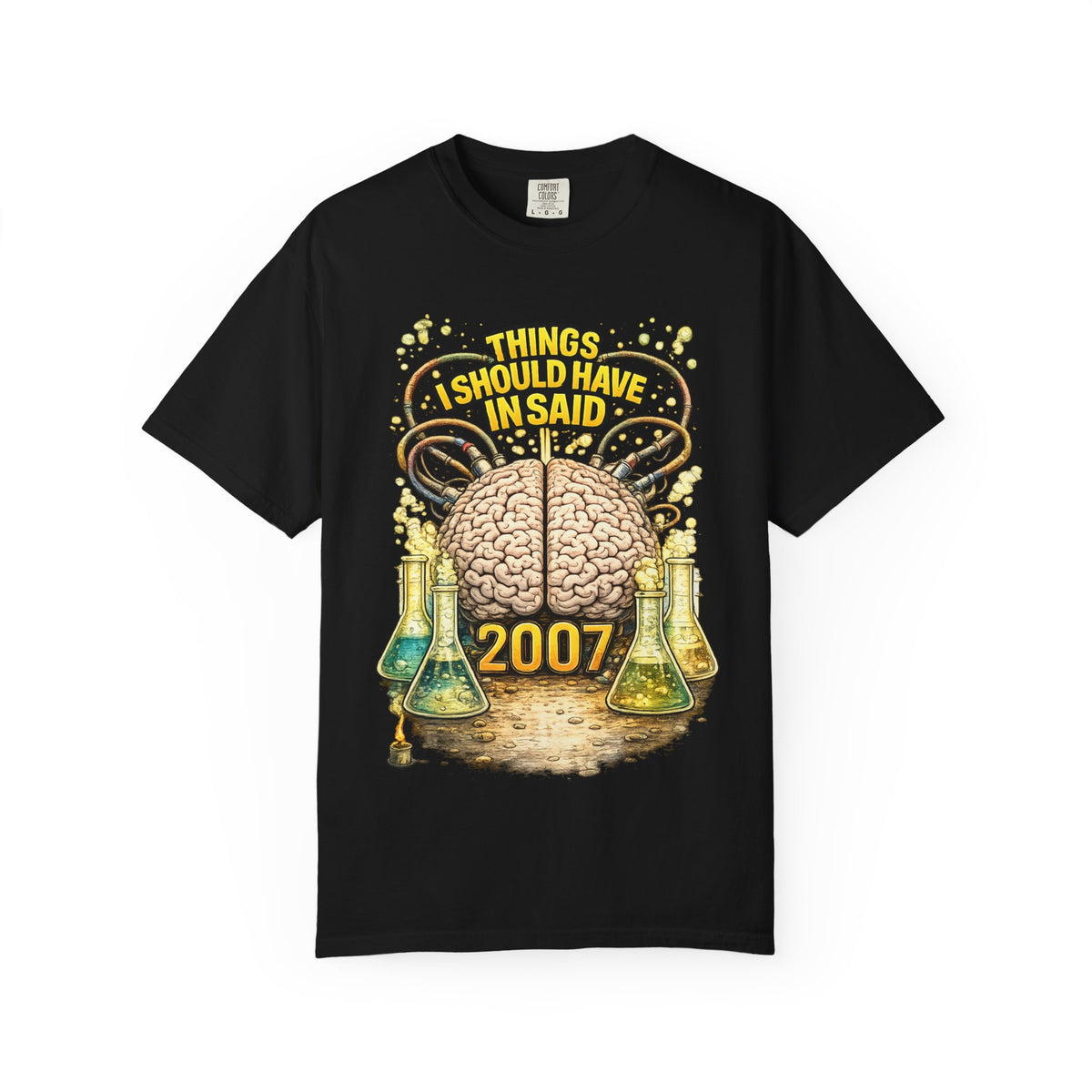 T-Shirt — "Things I Should Have Said" 2007 Brain & Beakers Graphic Tee