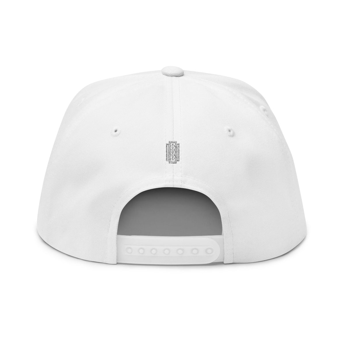 Punk Snapback Hat Embroidered Flat Bill Cap Streetwear Hat Rock Music Hat Skater Cap Distressed Punk Hat Unisex Snapback