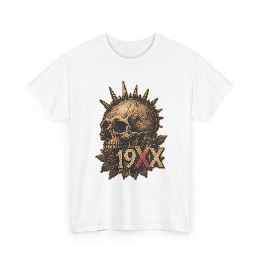 Punk Skull with Mohawk 19XX T-Shirt | Vintage Skull Tee