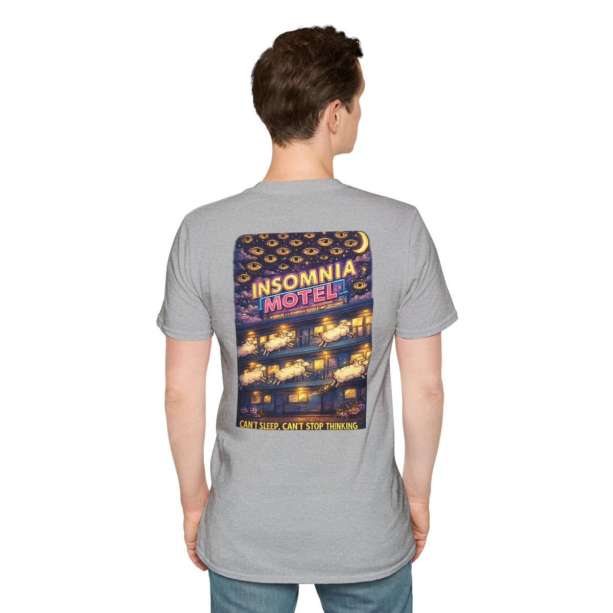 Insomnia Motel Graphic Tee | Front & Back Streetwear Shirt