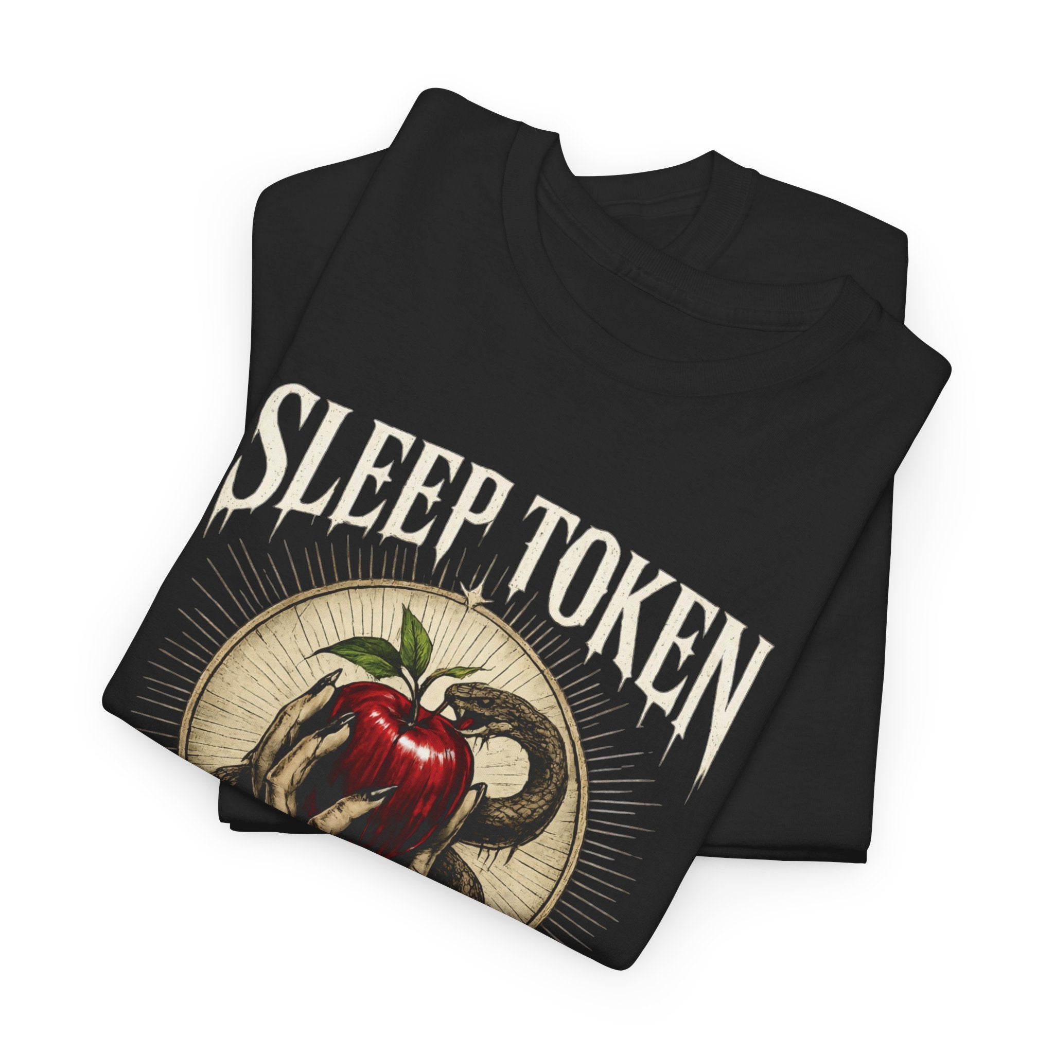 Sleep Token Take Me Back To Eden Shirt  Dark Aesthetic Graphic Tee Alternative Band Inspired Apparel Snake & Apple Streetwear Unisex Tee