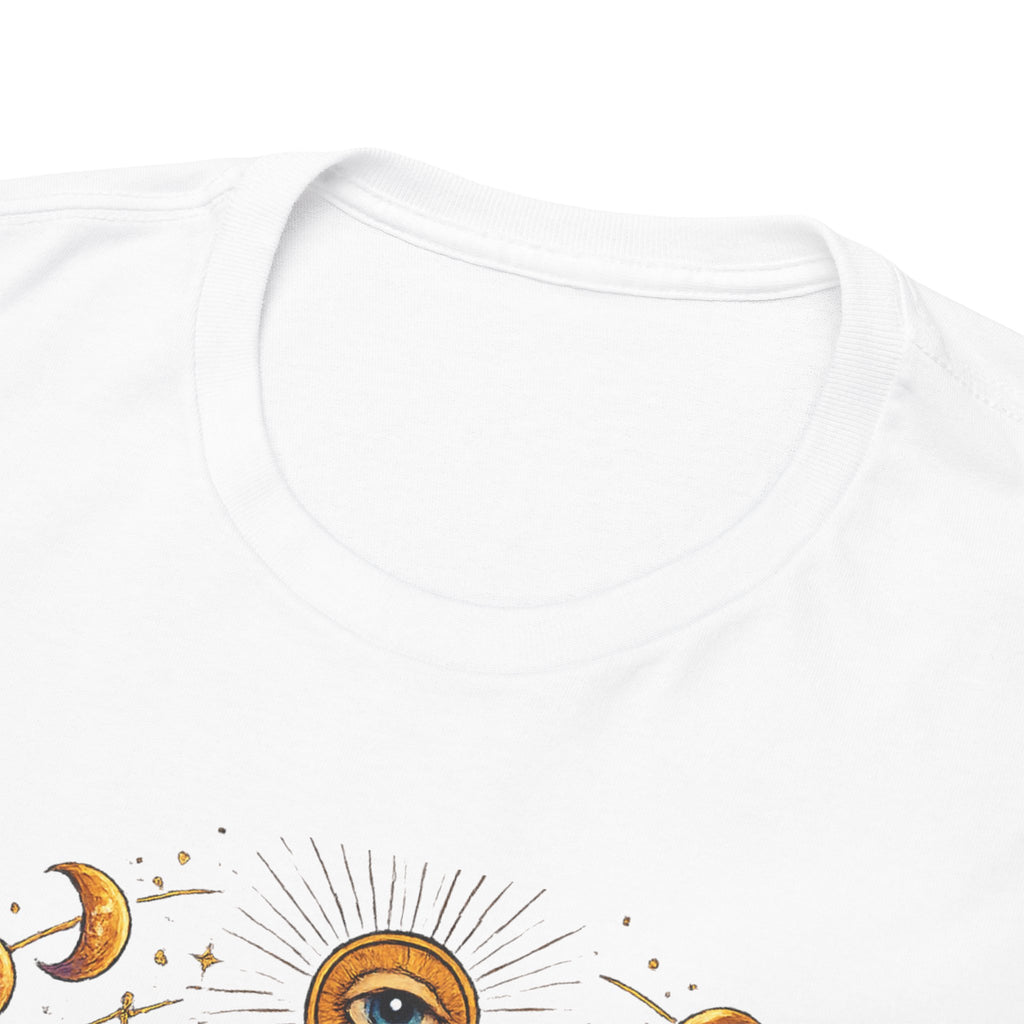Mystical Triple Owl Illustration Tee Boho Moon Mystical Owl Shirt Boho Owl Graphic Tee Celestial Nature Shirt Spiritual Animal T Shirt