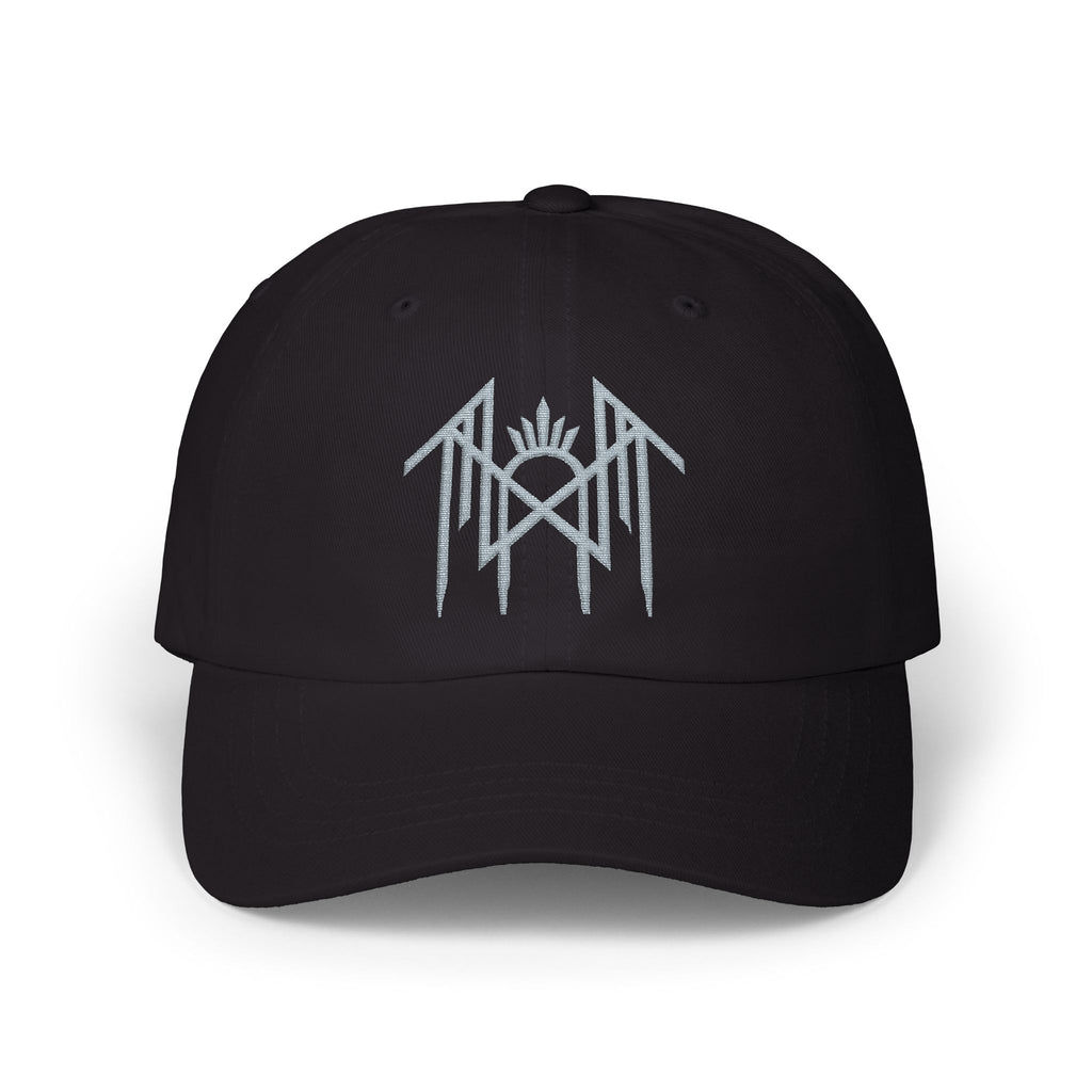 Gothic Dad Hat Alternative Streetwear Cap Dark Aesthetic Hat Minimal Gothic Fashion Emo Grunge Adjustable Baseball Ca