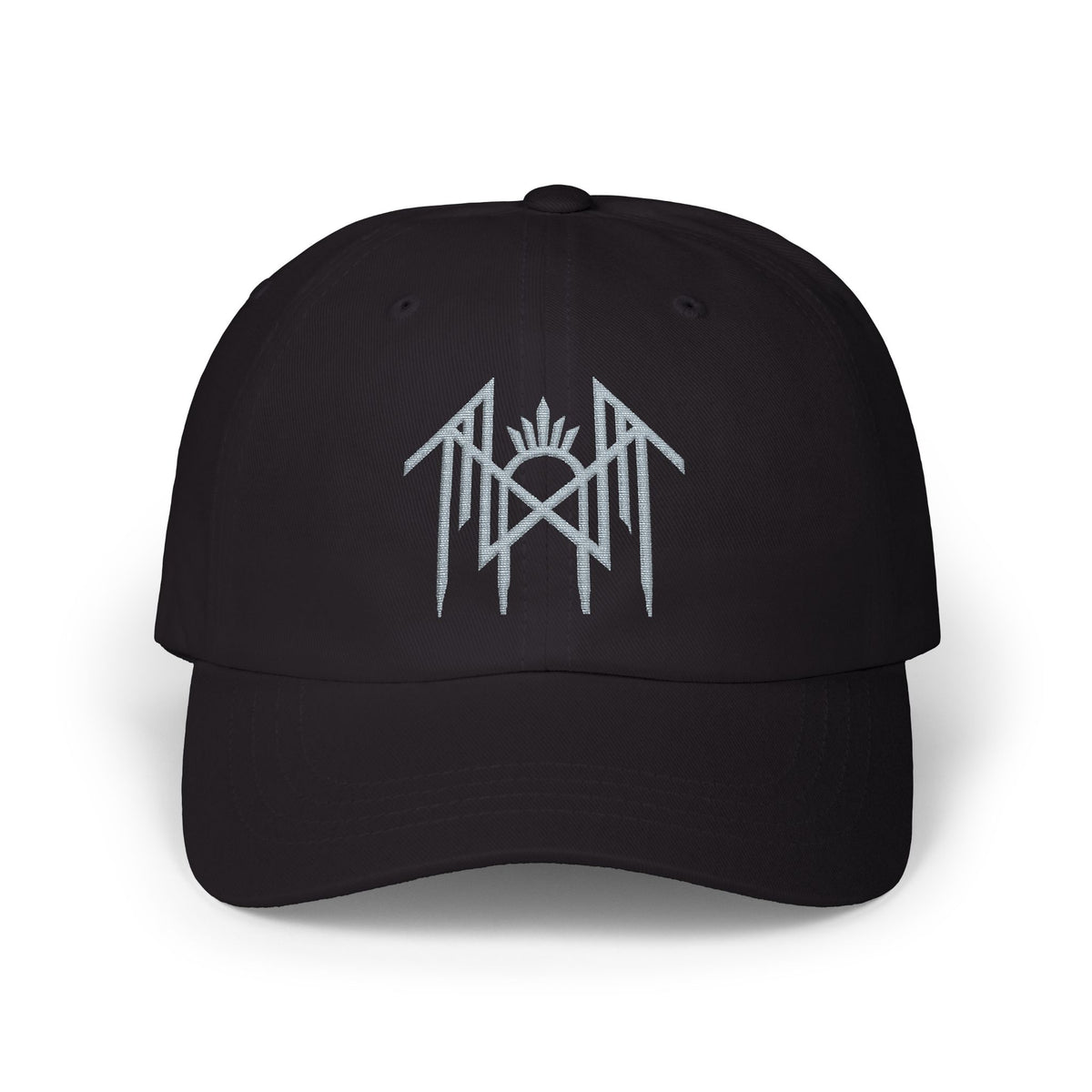 Gothic Dad Hat Alternative Streetwear Cap Dark Aesthetic Hat Minimal Gothic Fashion Emo Grunge Adjustable Baseball Ca