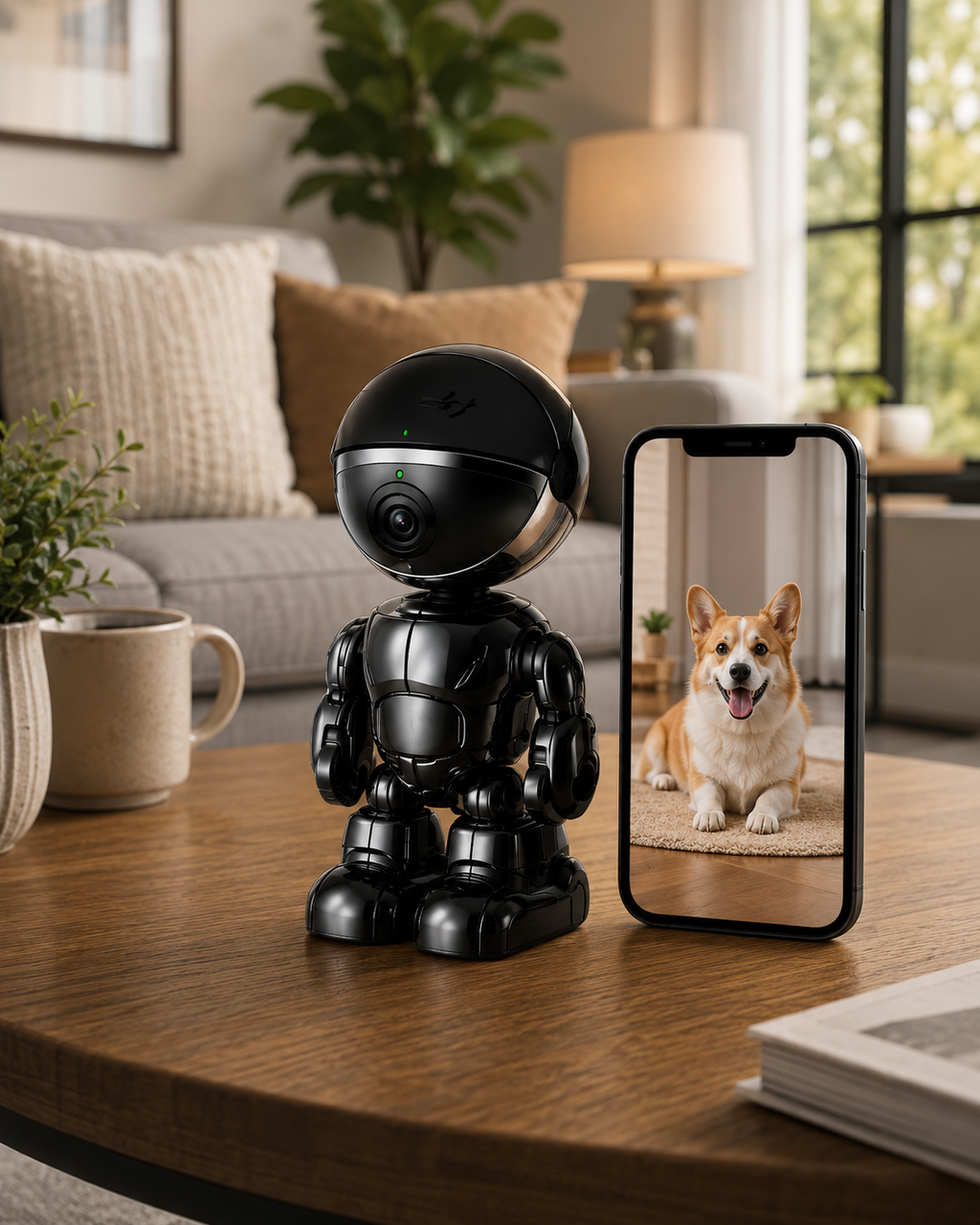 Smart Robot Camera 3MP IP Camera WIFI Robert Network CCTV HD Baby Monitor Remote Control Home Security Camera