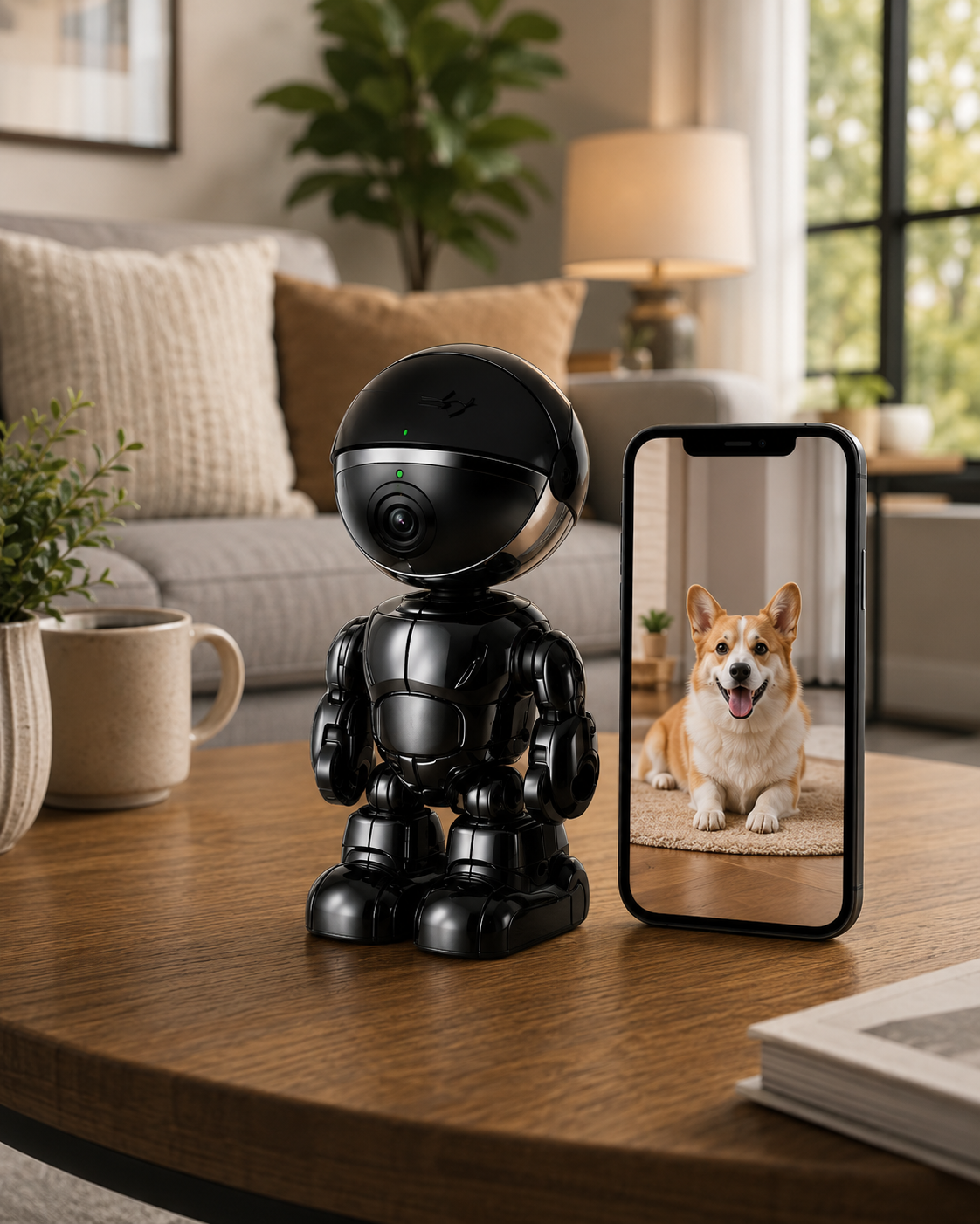 Smart Robot Camera 3MP IP Camera WIFI Robert Network CCTV HD Baby Monitor Remote Control Home Security Camera