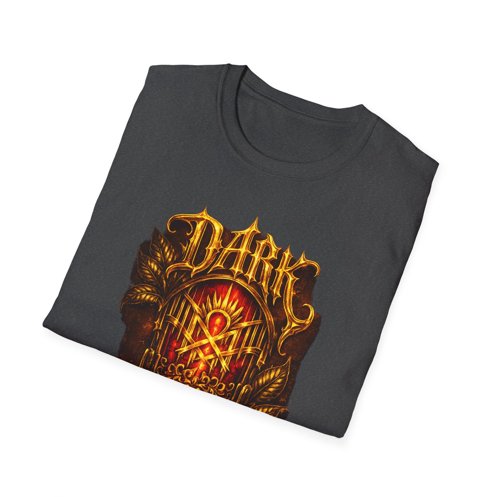 DARK SIGN Gothic Graphic T Shirt Red Alternative Streetwear Heavy Metal Aesthetic Tee Dark Fantasy Shirt Unisex Punk Grunge Apparel