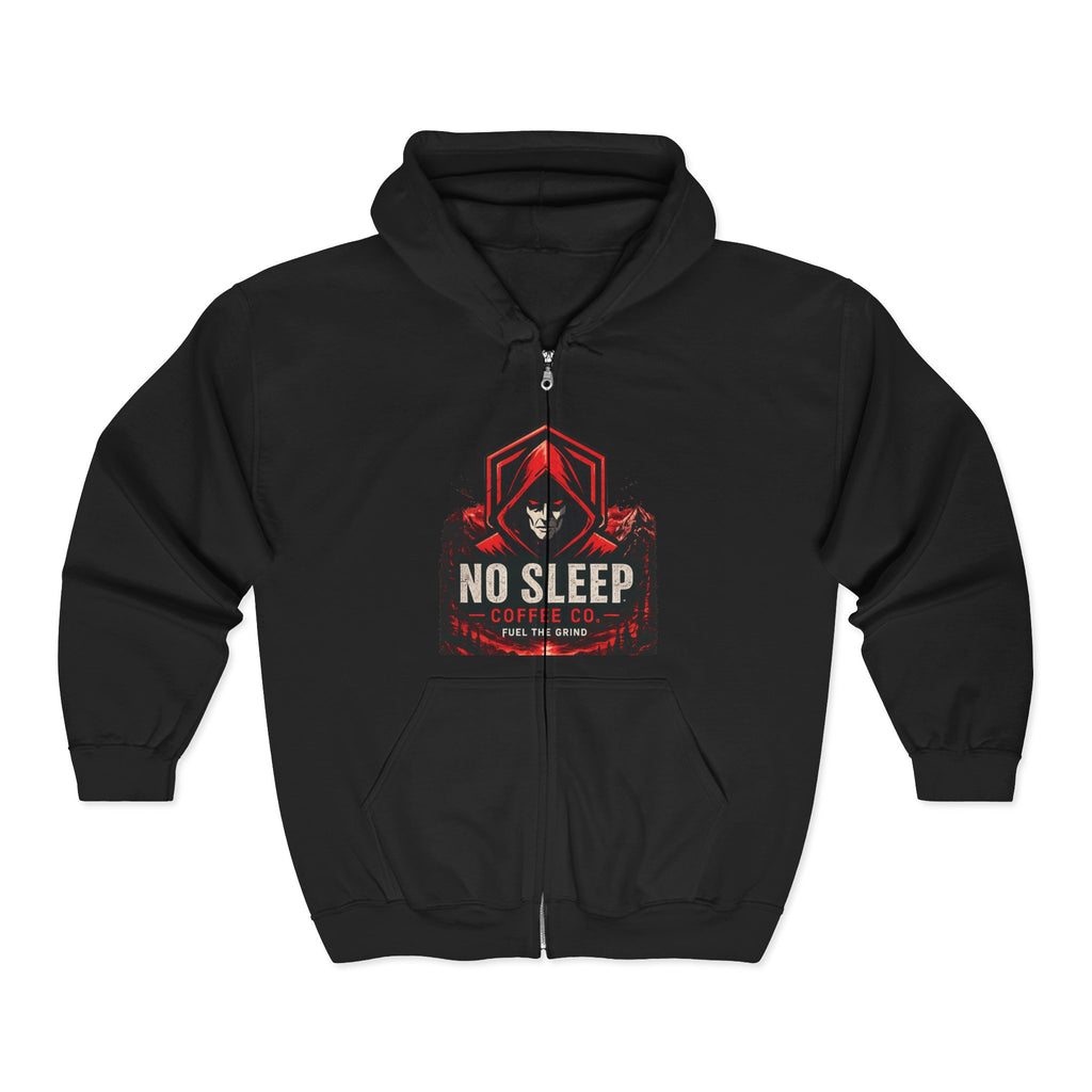 No Sleep Just Purpose Hoodie motivational zip up hoodie grind mindset streetwear entrepreneur hoodie gym hustle hoodie No Sleep Coffee Co
