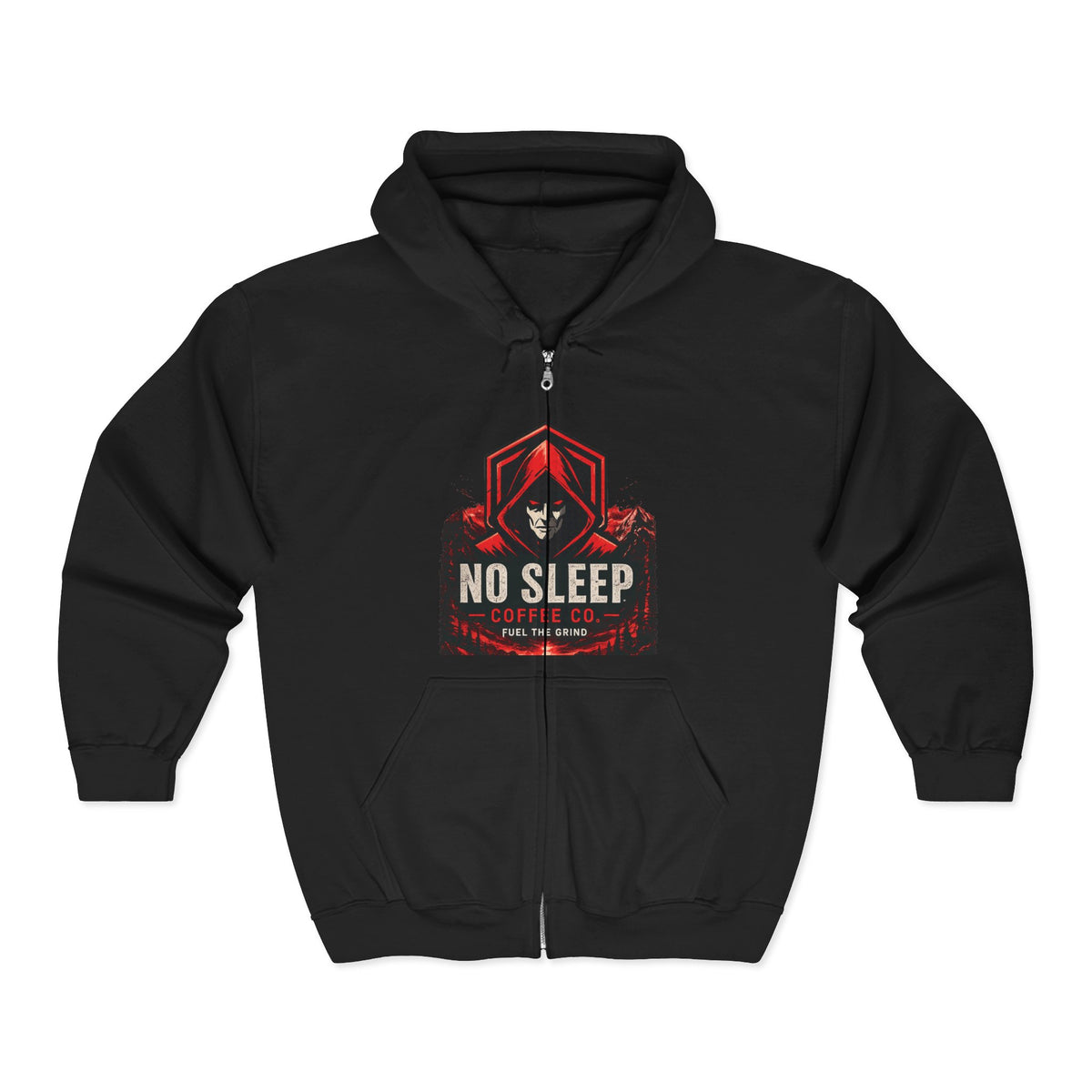 No Sleep Just Purpose Hoodie motivational zip up hoodie grind mindset streetwear entrepreneur hoodie gym hustle hoodie No Sleep Coffee Co