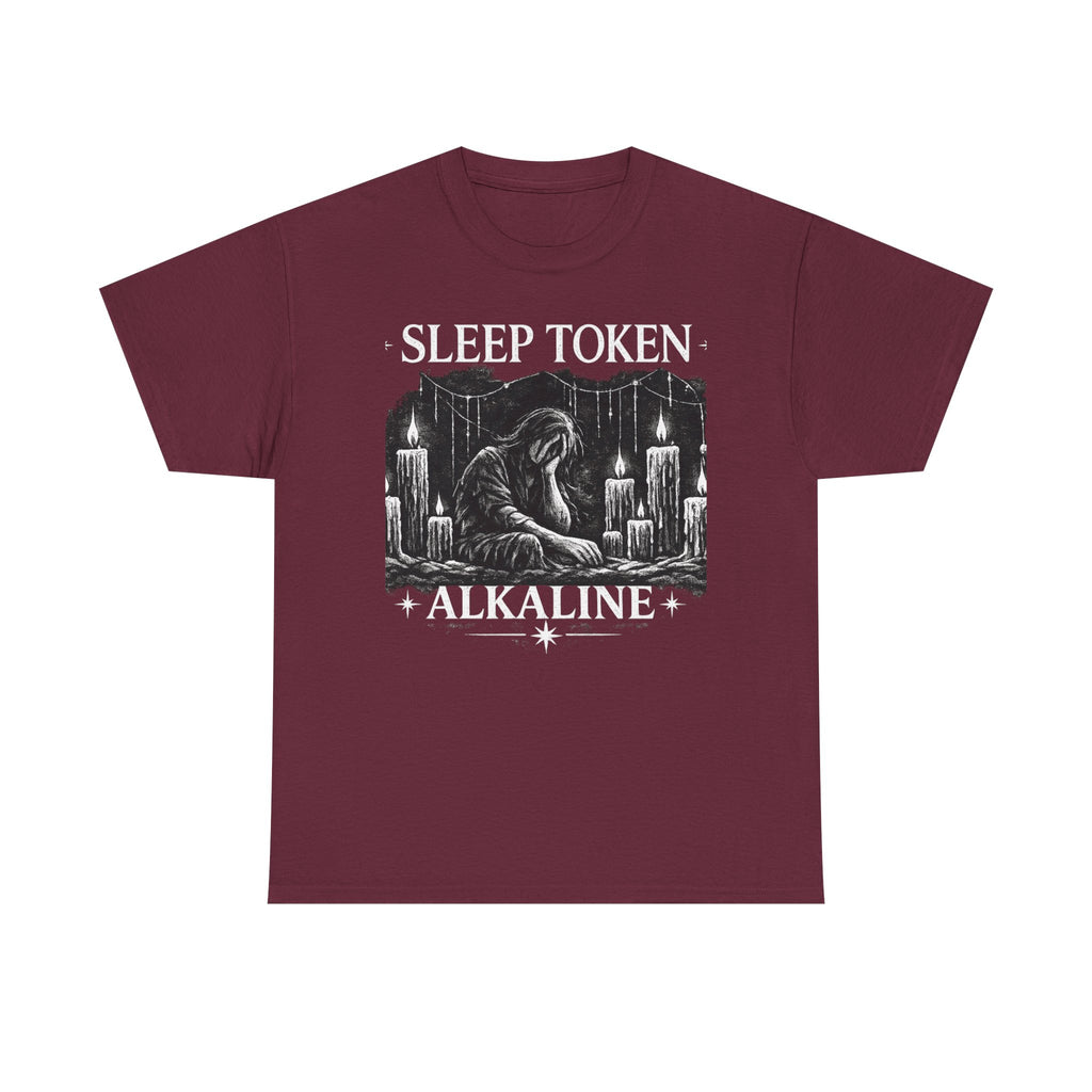 Sleep Token Alkaline Shirt Gothic Alternative Band Inspired Graphic Tee Unisex Heavy Cotton T Shirt Metal Music Fan Gift