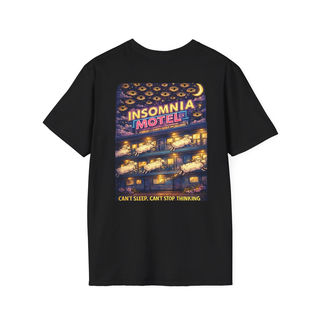 Insomnia Motel Graphic Tee | Front & Back Streetwear Shirt