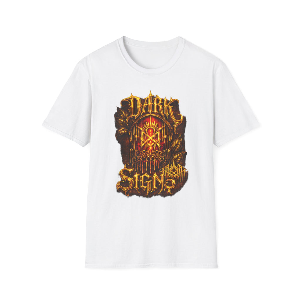 DARK SIGN Gothic Graphic T Shirt Red Alternative Streetwear Heavy Metal Aesthetic Tee Dark Fantasy Shirt Unisex Punk Grunge Apparel