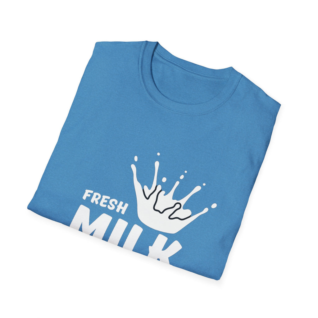 Milk Mama T-Shirt — "Milk Makes Me Stronger" Nursing Mom Tee