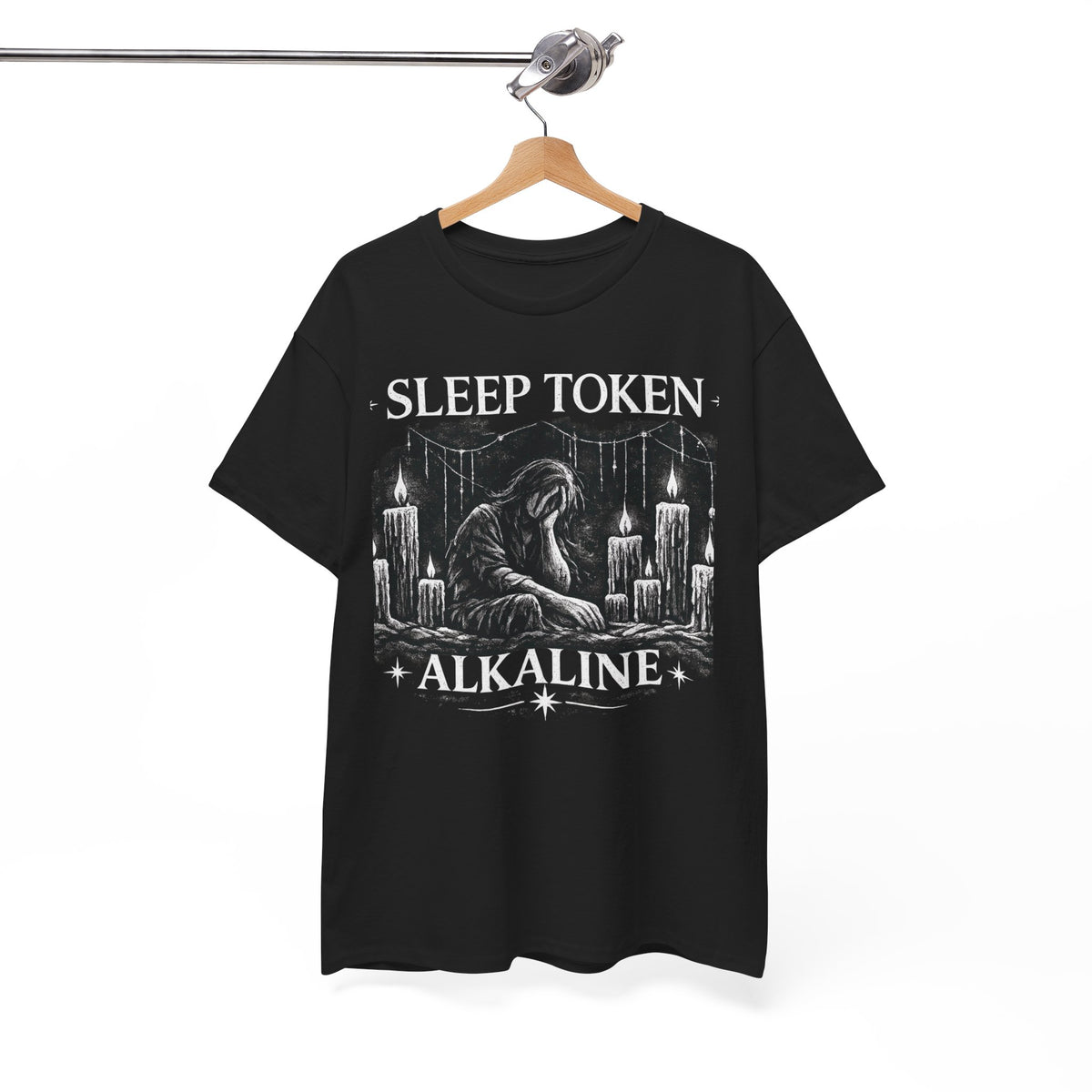 Sleep Token Alkaline Shirt Gothic Alternative Band Inspired Graphic Tee Unisex Heavy Cotton T Shirt Metal Music Fan Gift