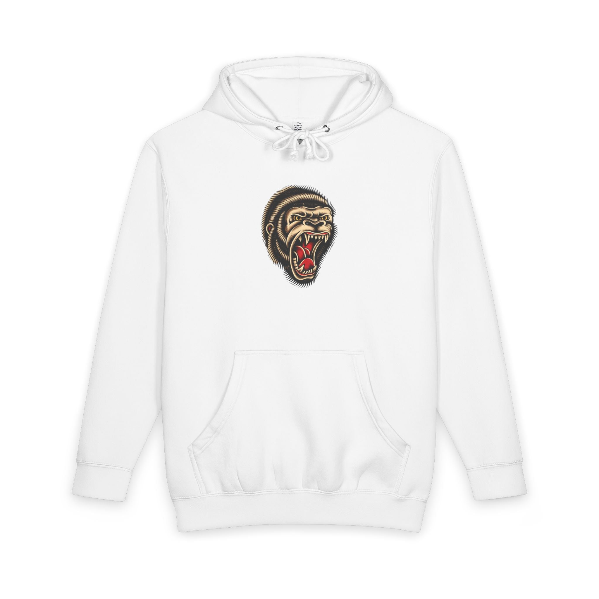 Loyalty Is Earned Gorilla Hoodie | Tattoo Inspired Pullover Sweatshirt | Streetwear Graphic Hoodie