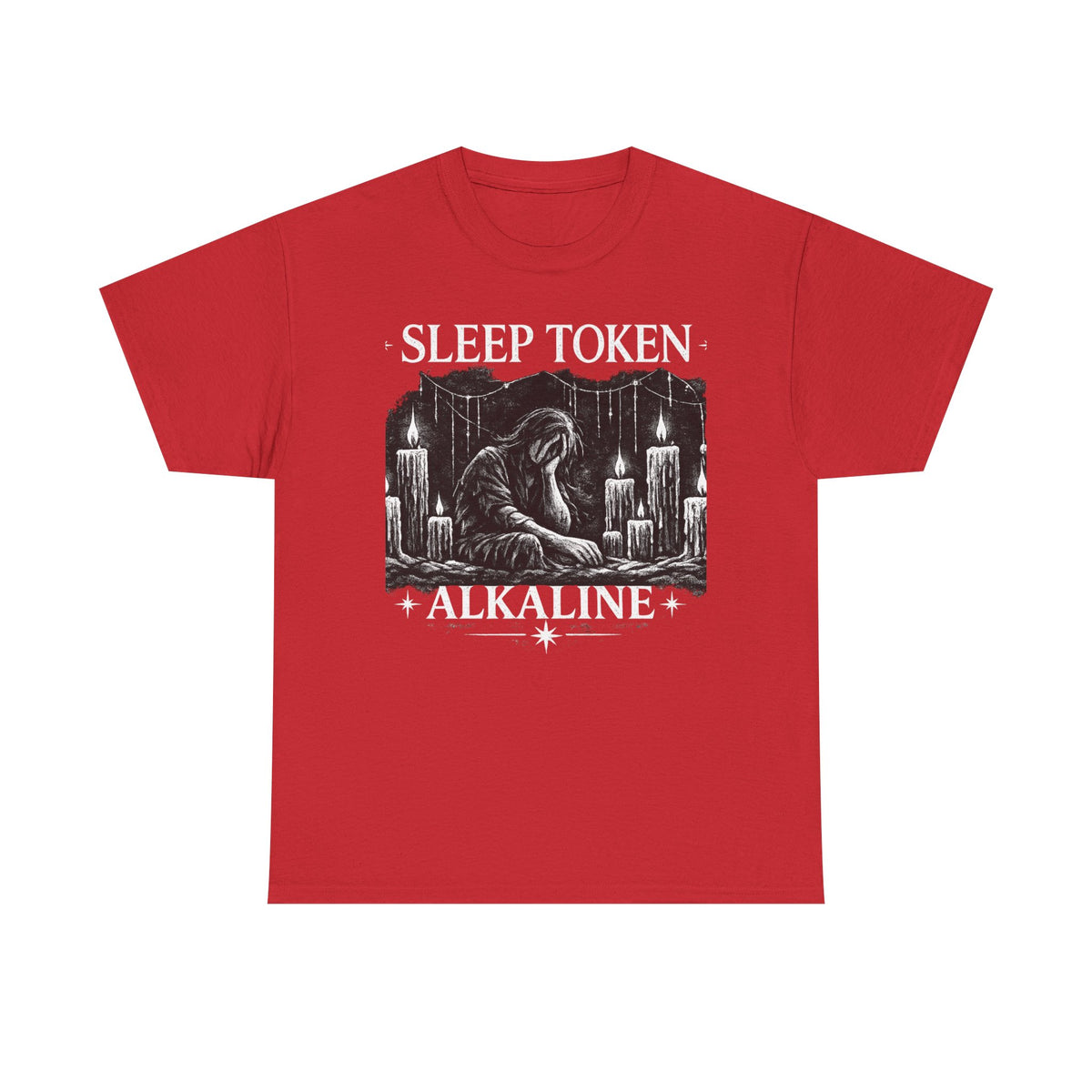 Sleep Token Alkaline Shirt Gothic Alternative Band Inspired Graphic Tee Unisex Heavy Cotton T Shirt Metal Music Fan Gift