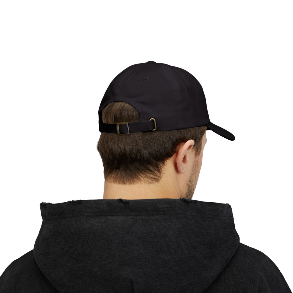 Gothic Dad Hat Alternative Streetwear Cap Dark Aesthetic Hat Minimal Gothic Fashion Emo Grunge Adjustable Baseball Ca