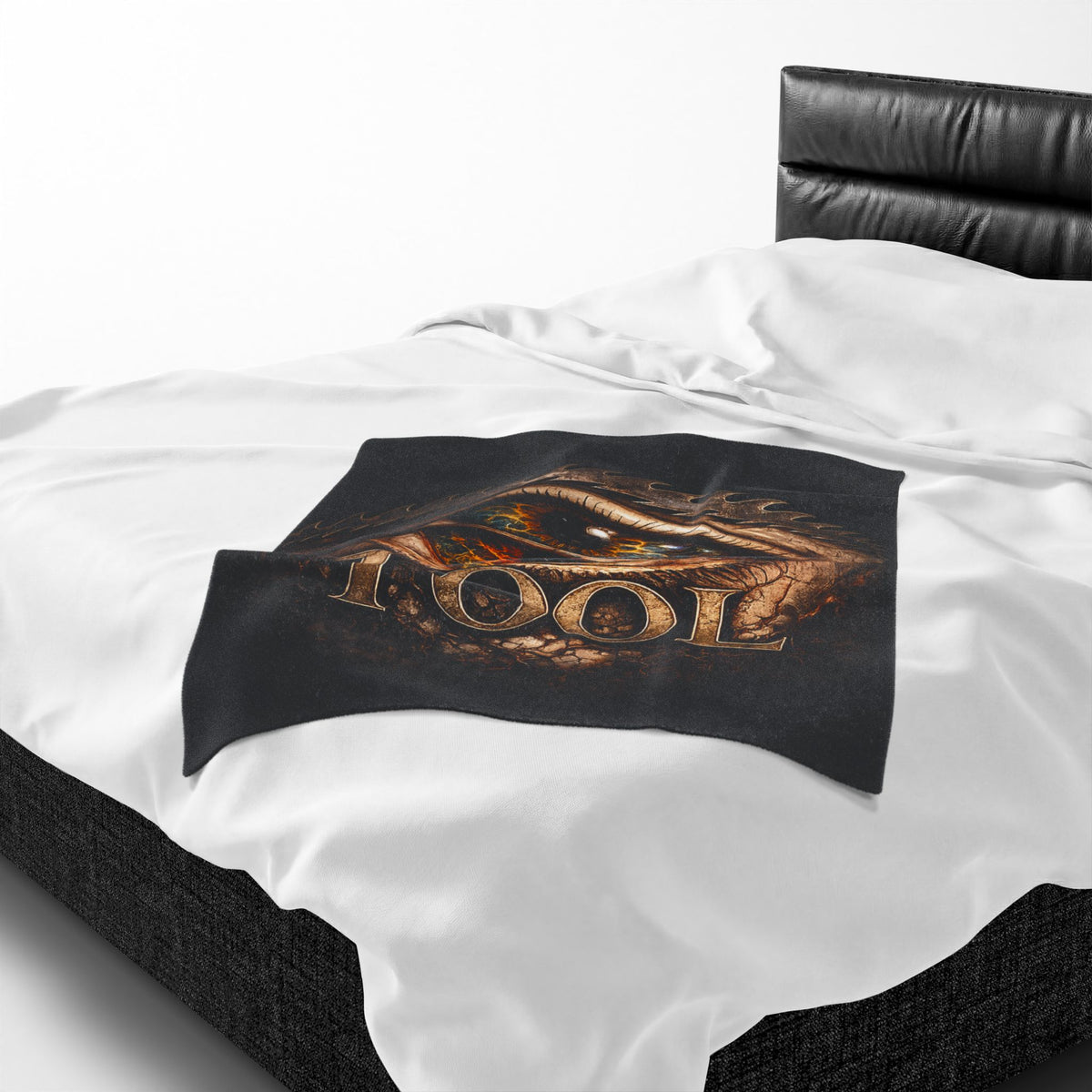 TOOL Inspired Plush Blanket Dark Aesthetic Throw Blanket Gothic Music Fan Blanket Alternative Bedroom Decor Couch Blanket Gift