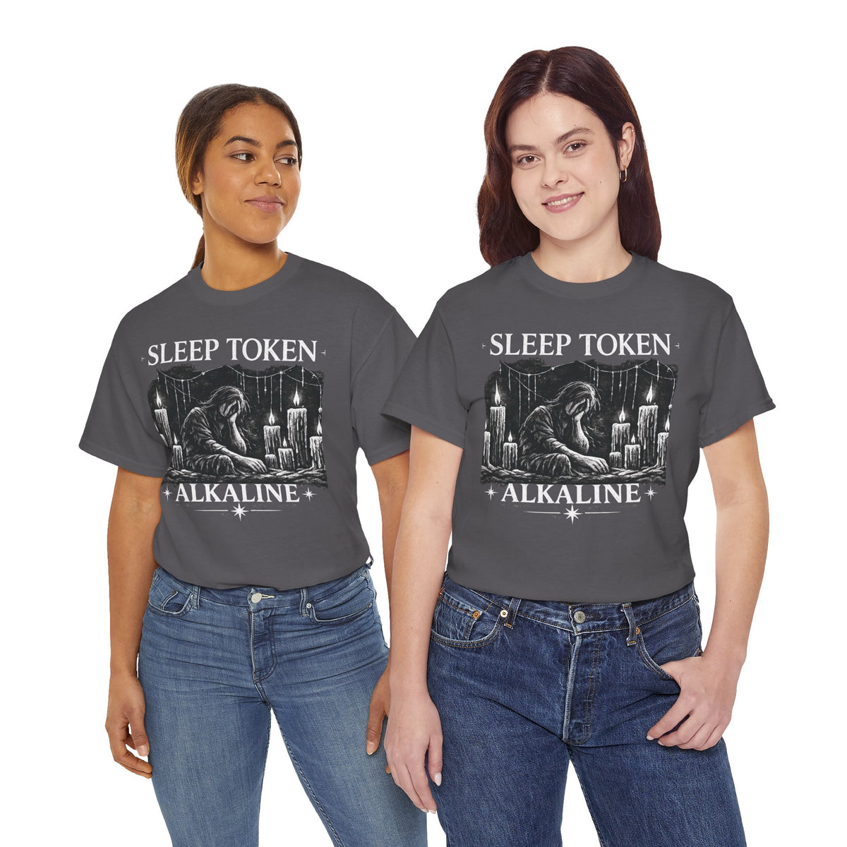 Sleep Token Alkaline Shirt Gothic Alternative Band Inspired Graphic Tee Unisex Heavy Cotton T Shirt Metal Music Fan Gift
