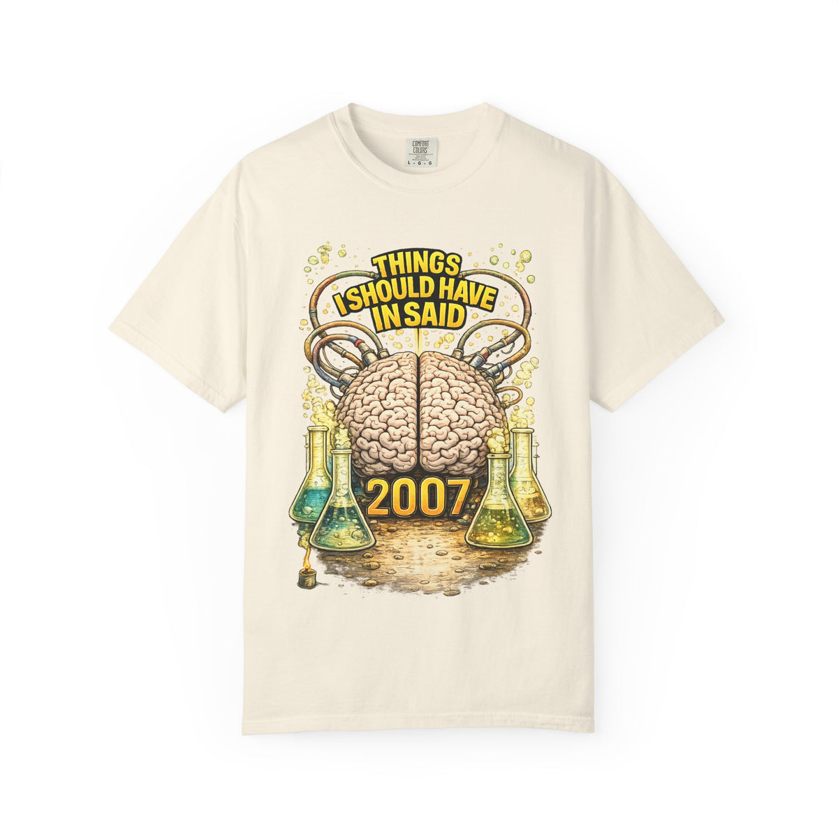T-Shirt — "Things I Should Have Said" 2007 Brain & Beakers Graphic Tee