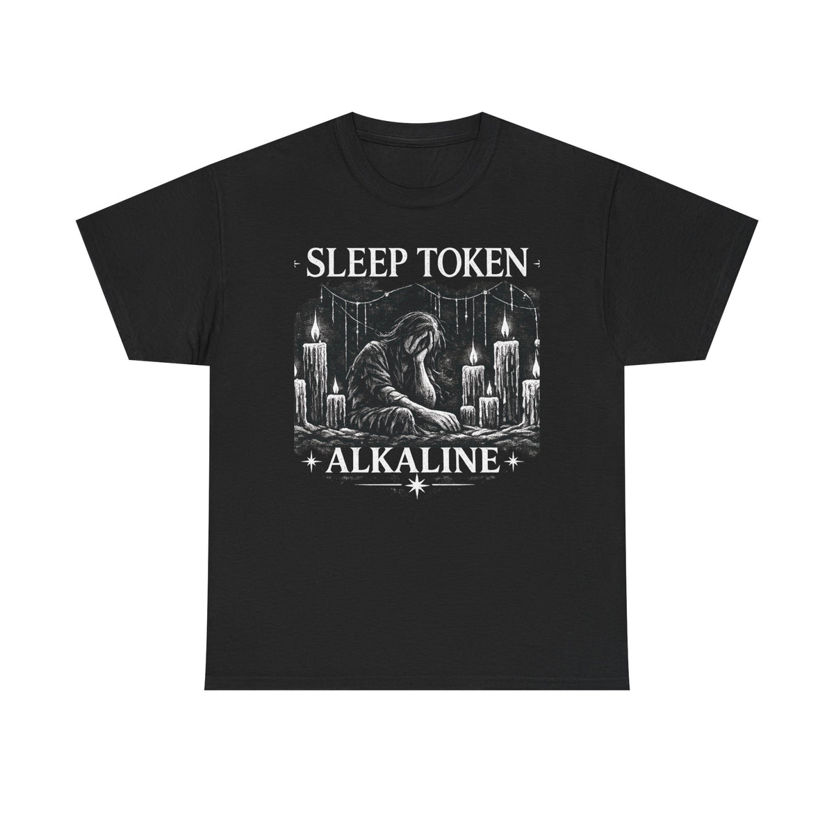 Sleep Token Alkaline Shirt Gothic Alternative Band Inspired Graphic Tee Unisex Heavy Cotton T Shirt Metal Music Fan Gift