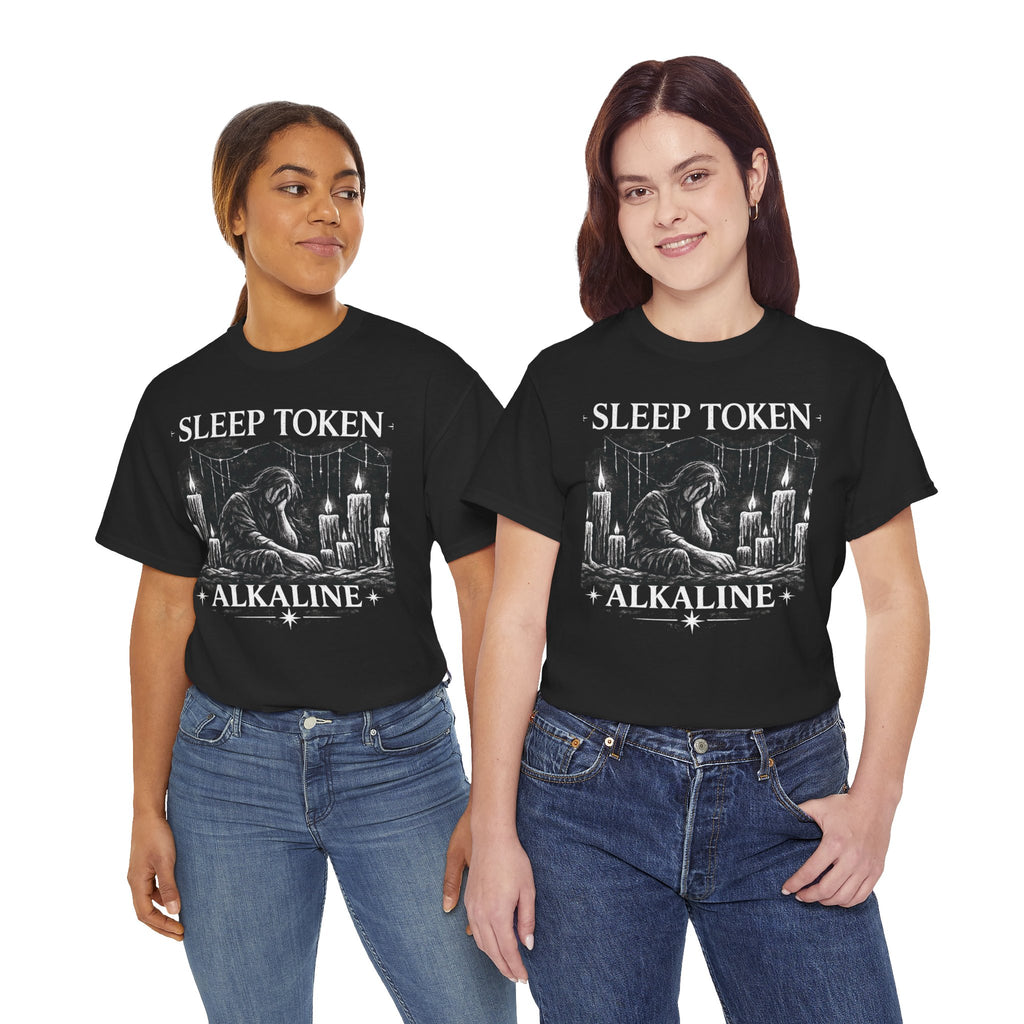 Sleep Token Alkaline Shirt Gothic Alternative Band Inspired Graphic Tee Unisex Heavy Cotton T Shirt Metal Music Fan Gift