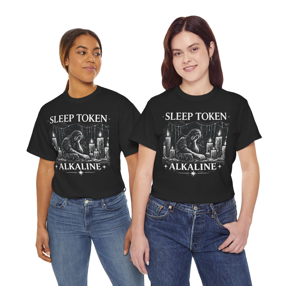 Sleep Token Alkaline Shirt Gothic Alternative Band Inspired Graphic Tee Unisex Heavy Cotton T Shirt Metal Music Fan Gift