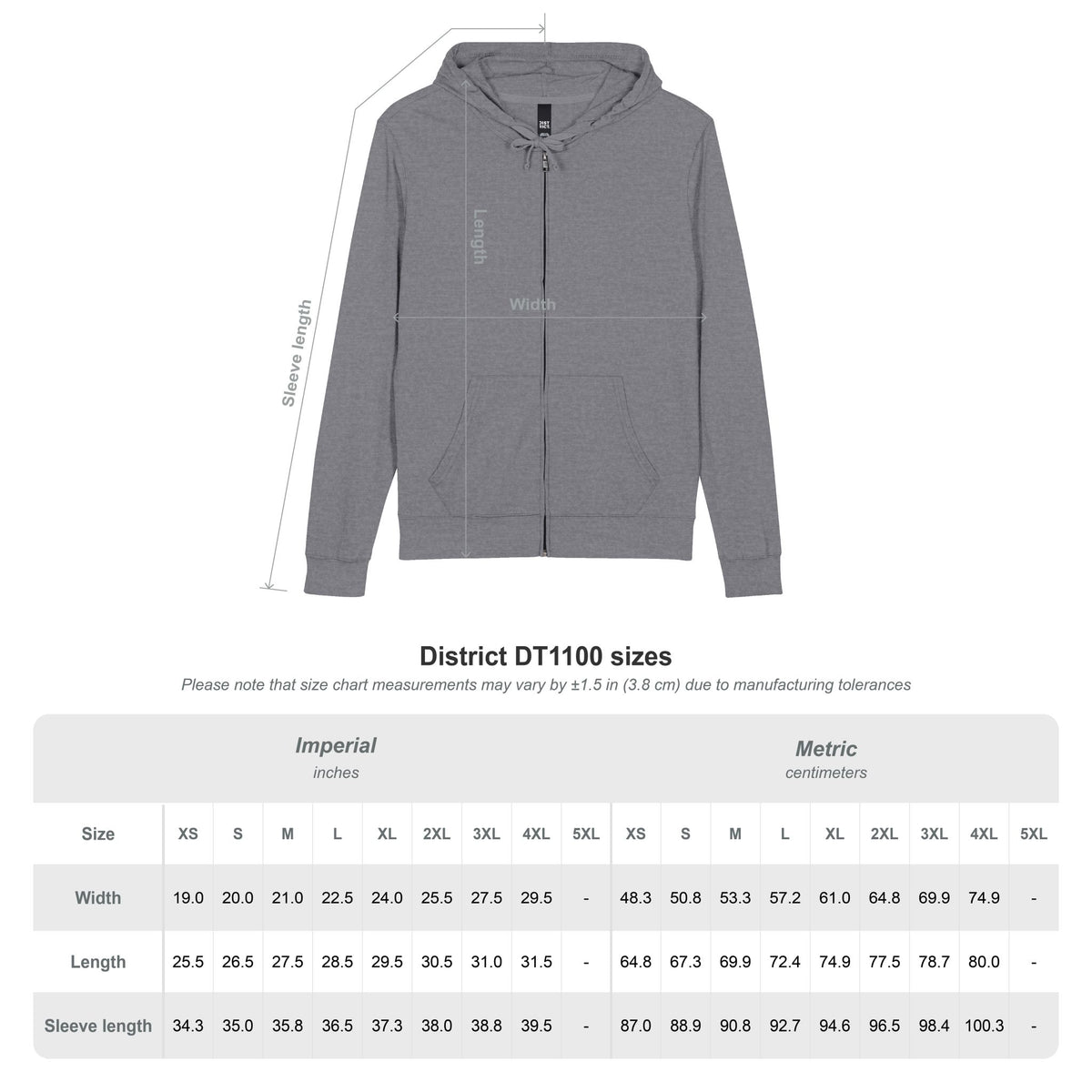 Haas Tooling Full-Zip Hoodie — CNC Drill Logo Zip-Up