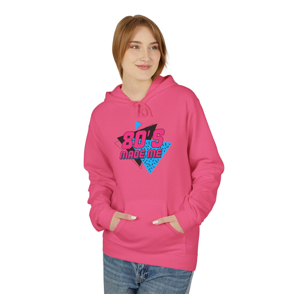 80s Machine Hoodie Retro Neon Sweatshirt Vintage 1980s Graphic Hoodie Aesthetic Streetwear Gift