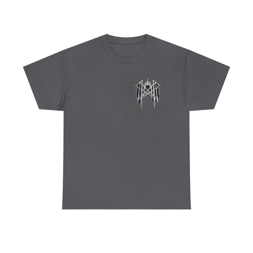 Worship Gothic Moon Tee — Dark Cathedral Graphic T-Shirt