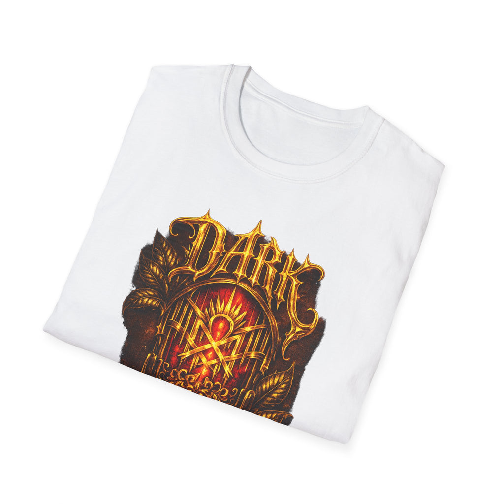 DARK SIGN Gothic Graphic T Shirt Red Alternative Streetwear Heavy Metal Aesthetic Tee Dark Fantasy Shirt Unisex Punk Grunge Apparel