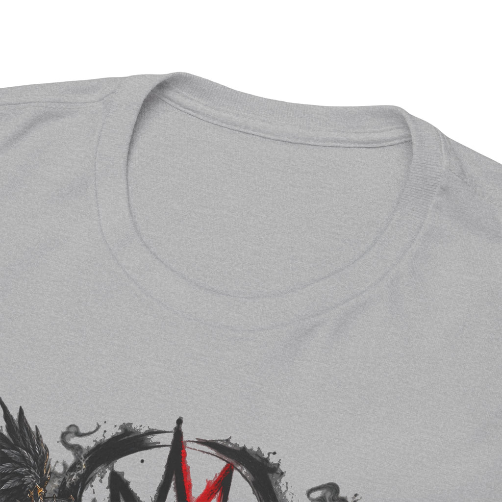 Grim Reaper King Skull Tee | Dark Angel Chaos Graphic Shirt