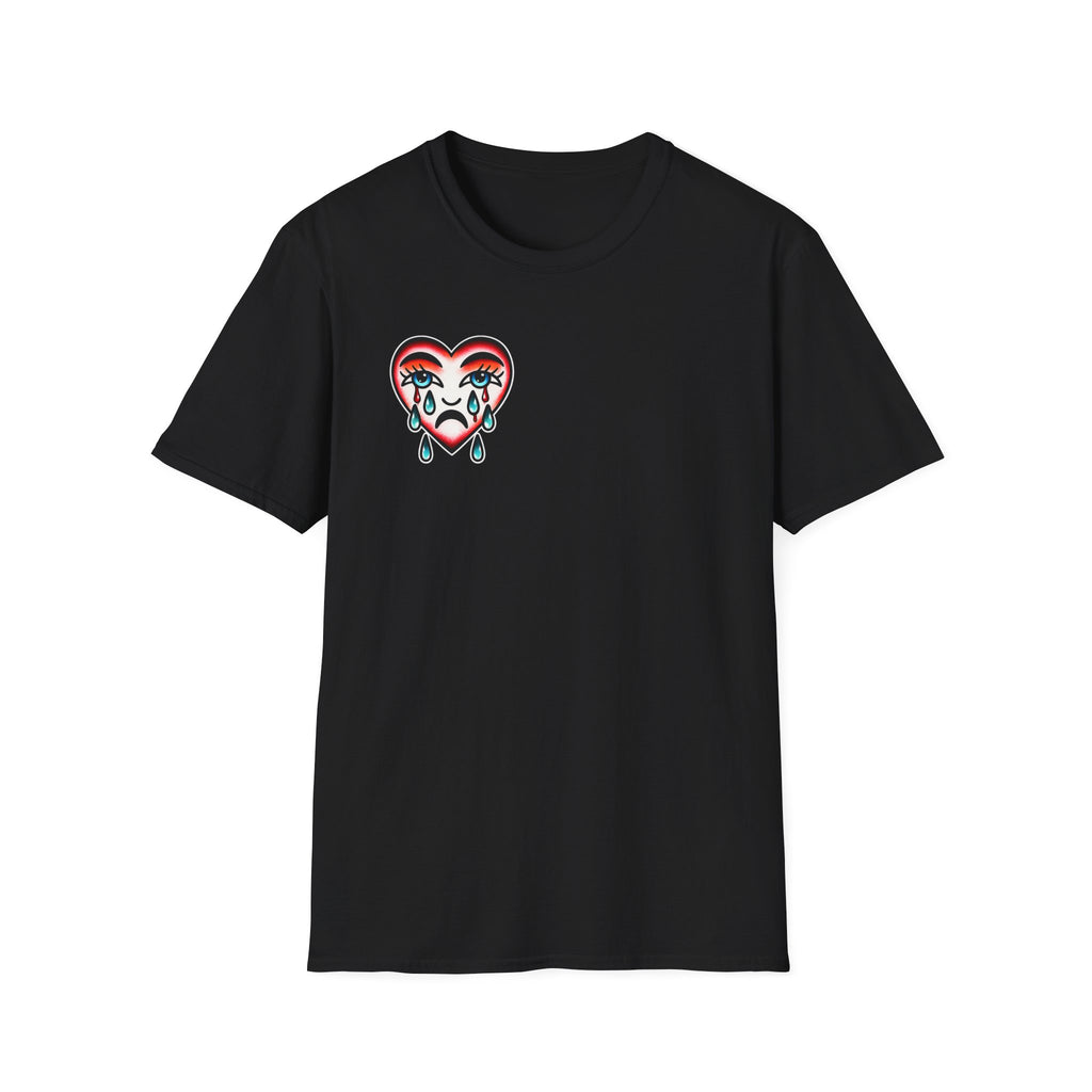 Loyalty Is Rare Graphic Tattoo Inspired Streetwear Shirt Retro Crying Heart Tee Edgy Unisex T Shirt Alternative Fashion  Emotional Graphic