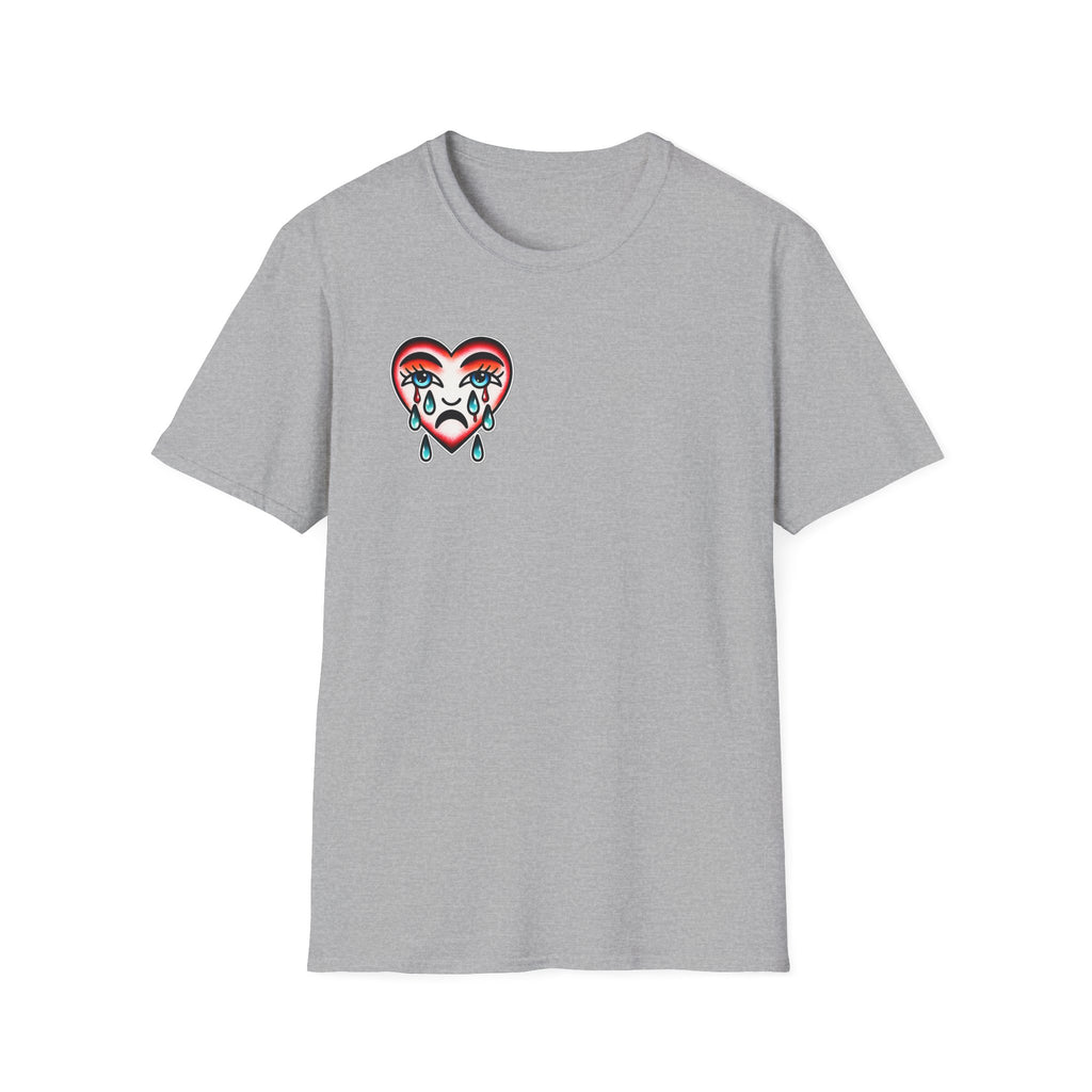 Loyalty Is Rare Graphic Tattoo Inspired Streetwear Shirt Retro Crying Heart Tee Edgy Unisex T Shirt Alternative Fashion  Emotional Graphic