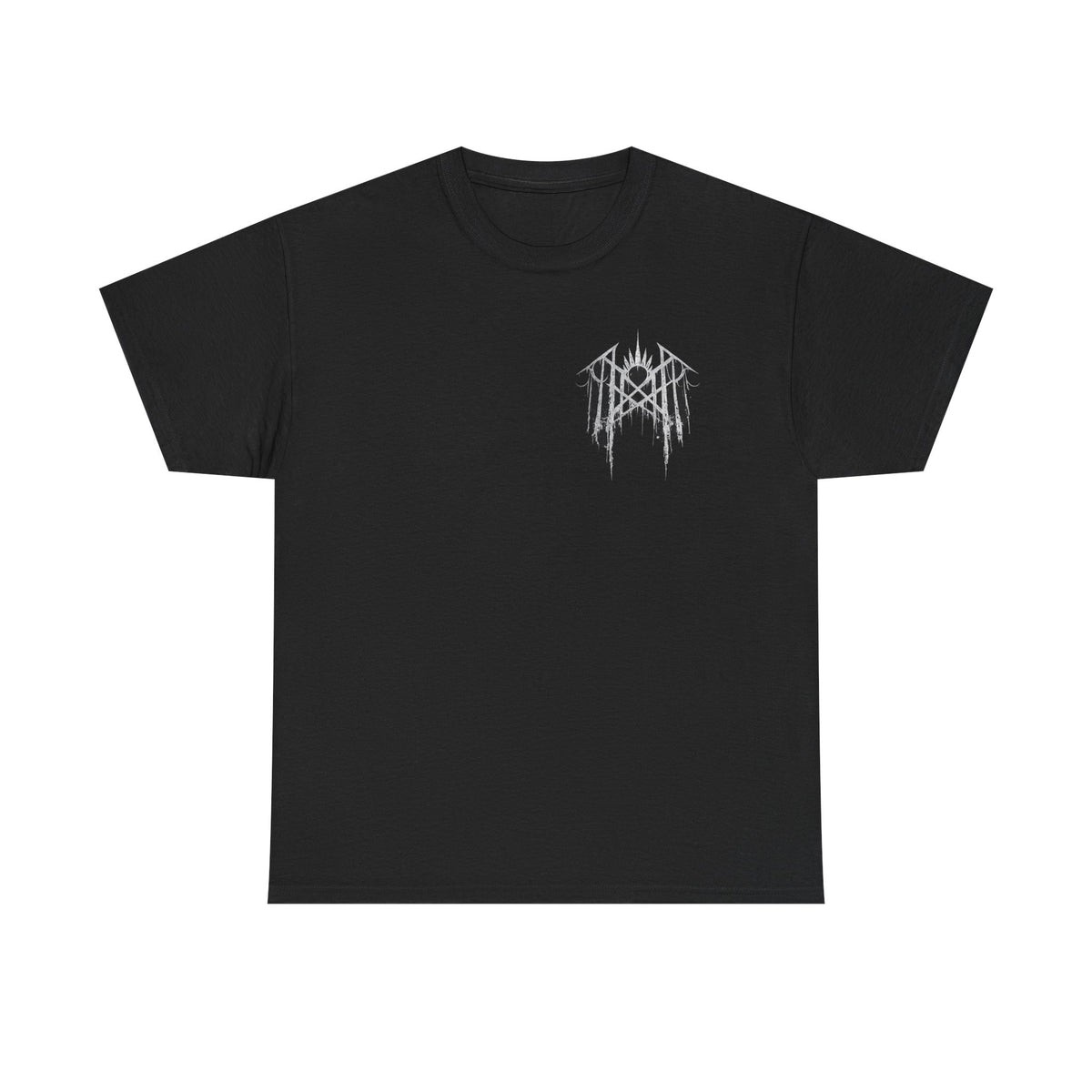 Worship Gothic Moon Tee — Dark Cathedral Graphic T-Shirt