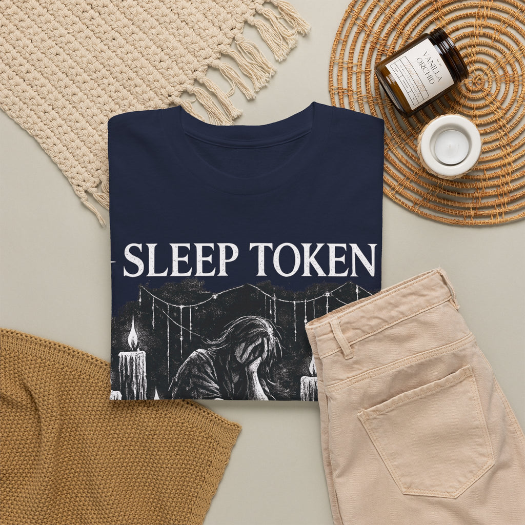 Sleep Token Alkaline Shirt Gothic Alternative Band Inspired Graphic Tee Unisex Heavy Cotton T Shirt Metal Music Fan Gift