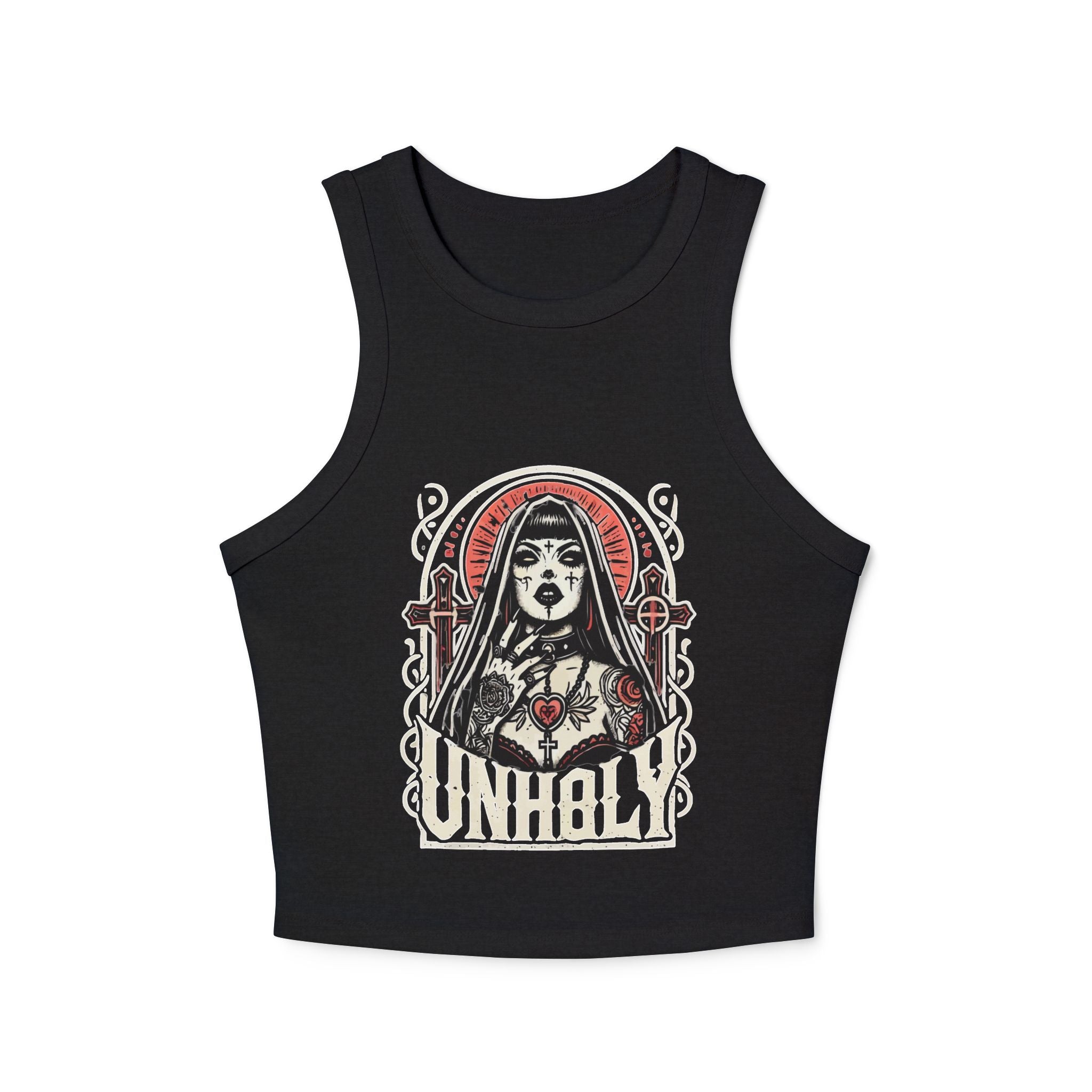 Women's Micro Rib Racer Tank Top