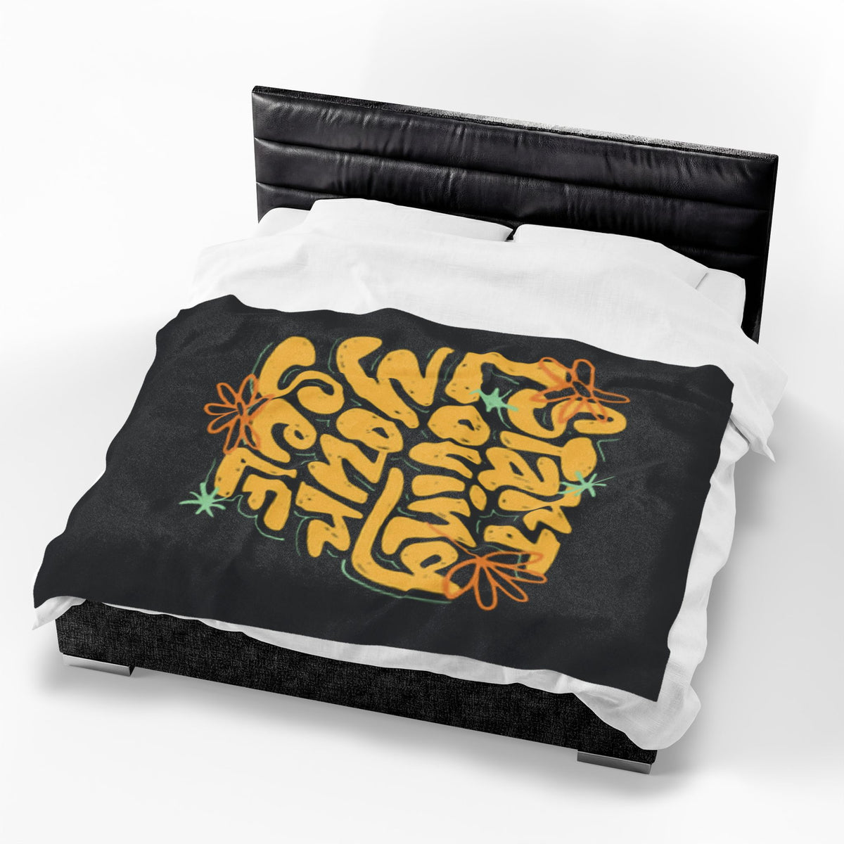 Start Loving Yourself Premium Fleece Blanket