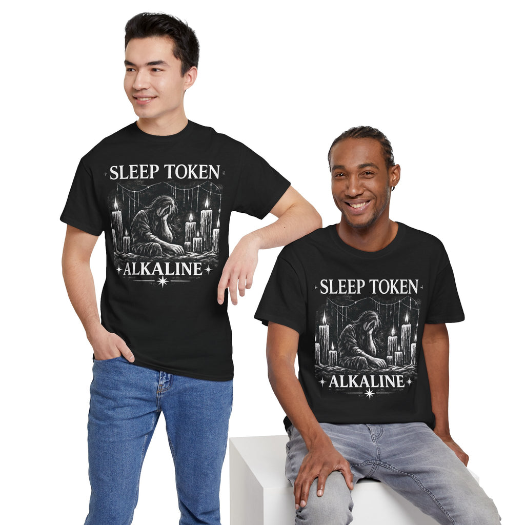 Sleep Token Alkaline Shirt Gothic Alternative Band Inspired Graphic Tee Unisex Heavy Cotton T Shirt Metal Music Fan Gift