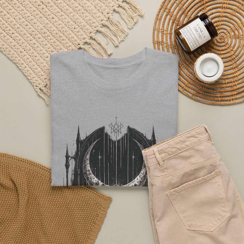 Worship Gothic T Shirt Dark Aesthetic Shirt Alternative Streetwear Moon Ritual Graphic Tee Unisex Black Metal Inspired Clothing
