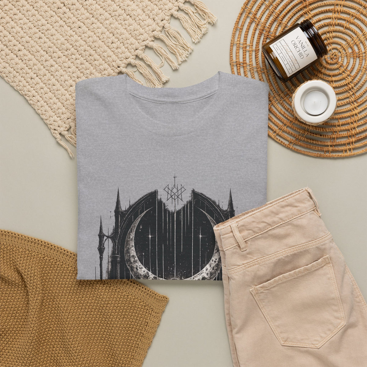 Worship Gothic T Shirt Dark Aesthetic Shirt Alternative Streetwear Moon Ritual Graphic Tee Unisex Black Metal Inspired Clothing