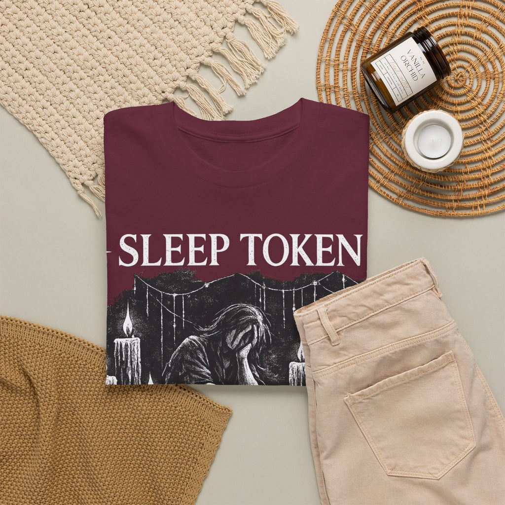 Sleep Token Alkaline Shirt Gothic Alternative Band Inspired Graphic Tee Unisex Heavy Cotton T Shirt Metal Music Fan Gift