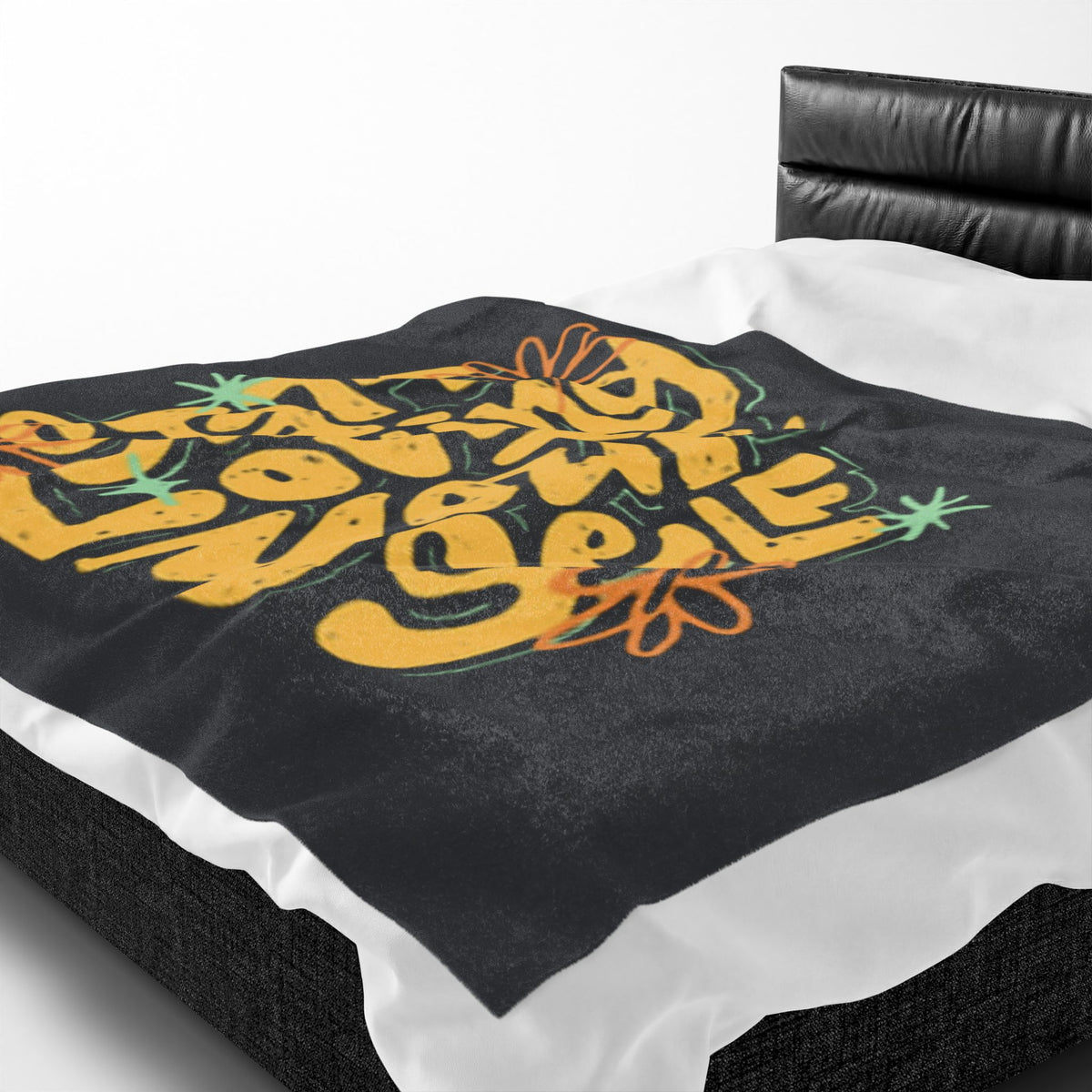 Start Loving Yourself Premium Fleece Blanket
