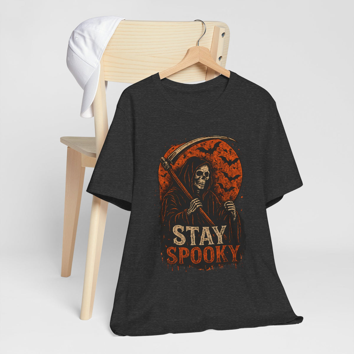 Stay Spooky Grim Reaper Tee — Halloween Graphic T-Shirt