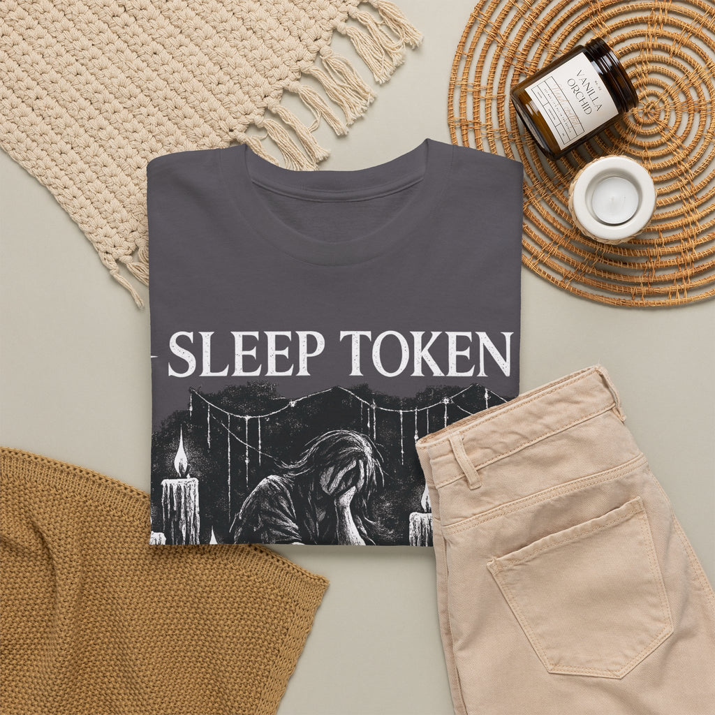 Sleep Token Alkaline Shirt Gothic Alternative Band Inspired Graphic Tee Unisex Heavy Cotton T Shirt Metal Music Fan Gift