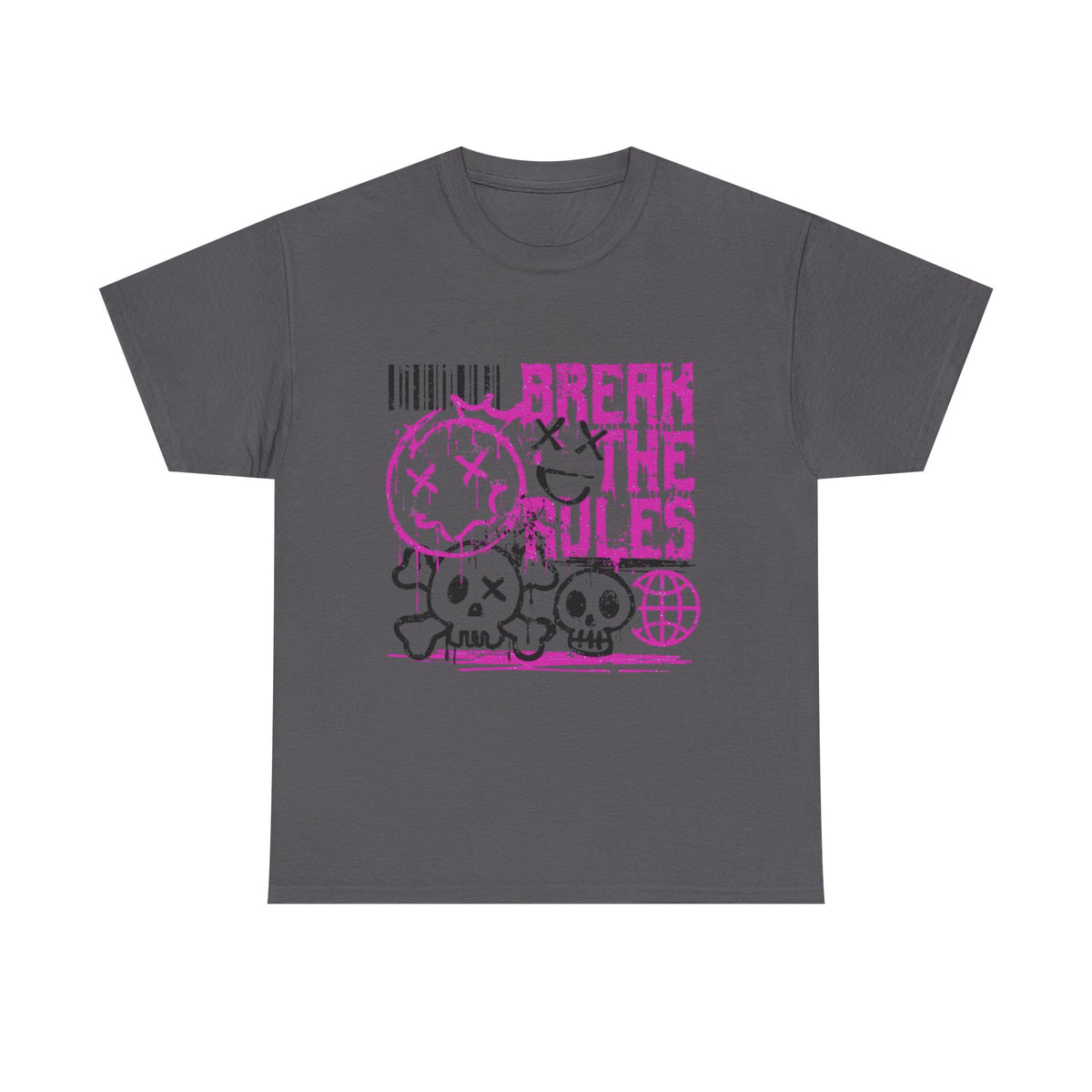 Break The Rules Graphic Tee | Alternative Streetwear T-Shirt